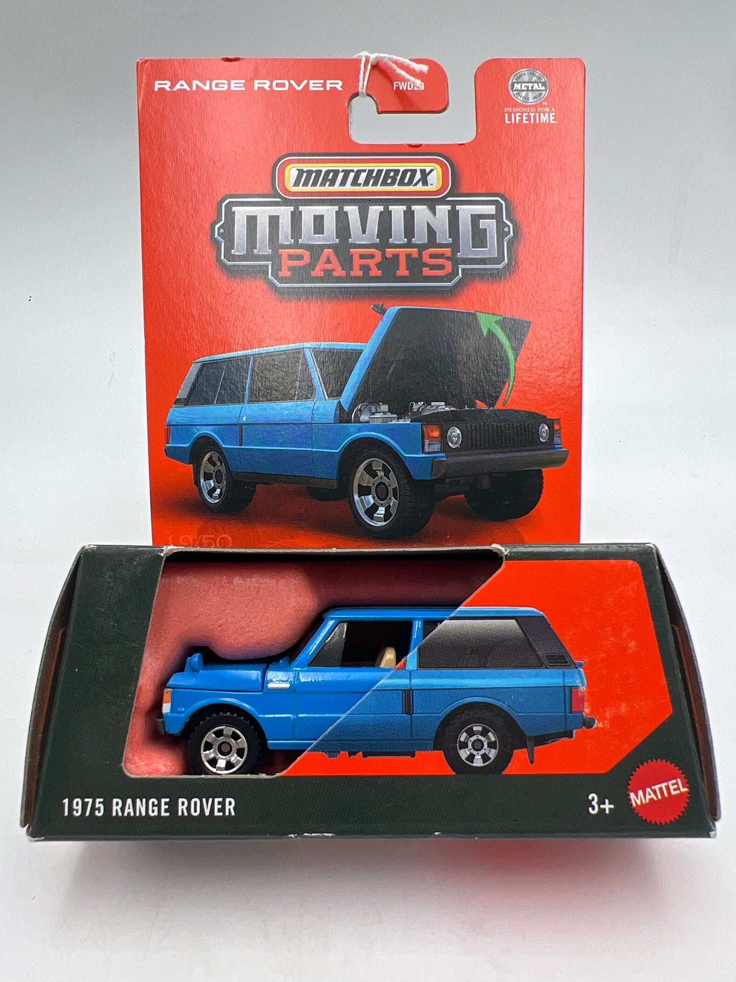 2025 Matchbox Moving Parts #19 1975 Range Rover Blue