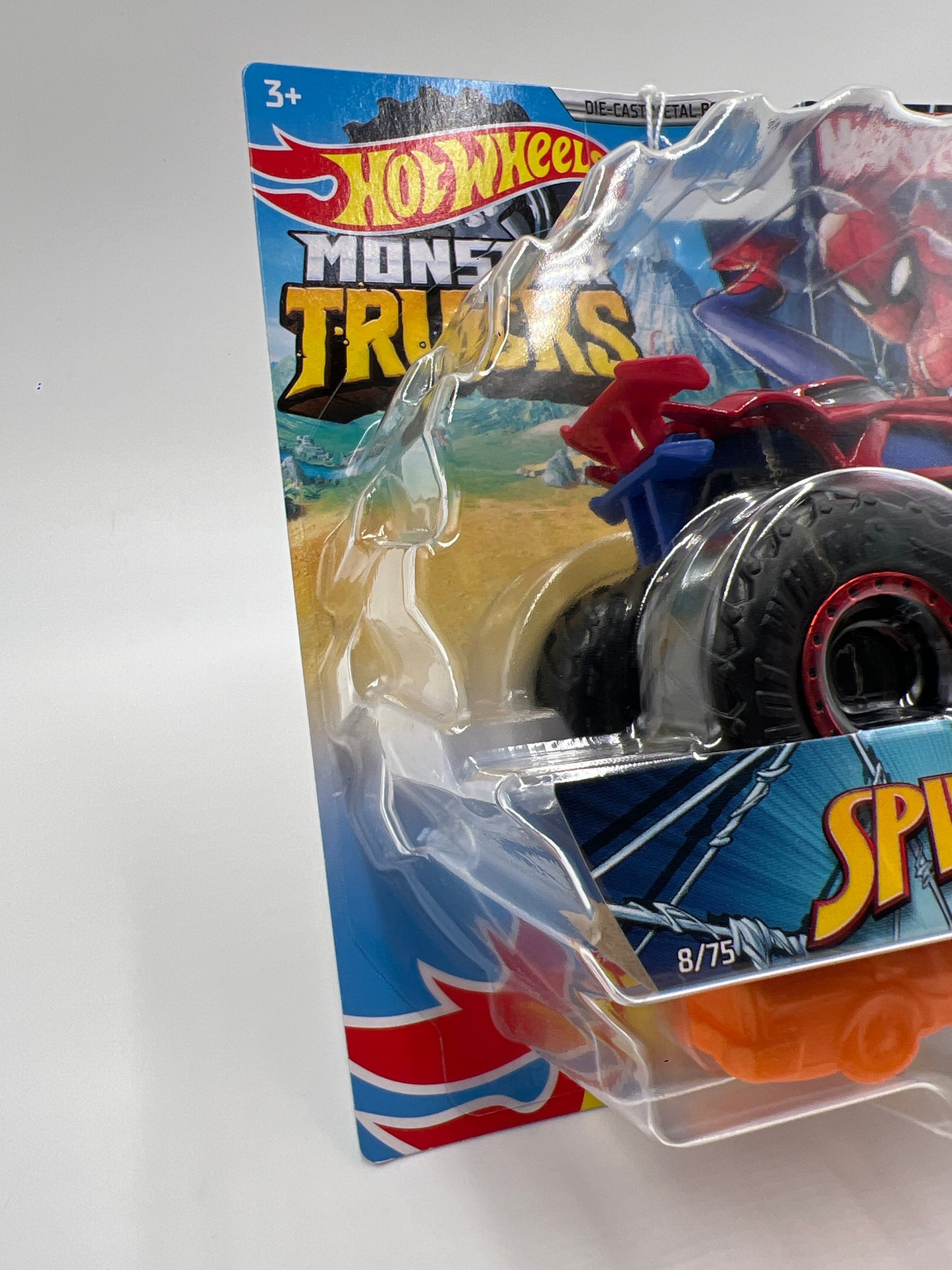 Hot Wheels Monster Trucks Marvel #8 Spider-Man 125A