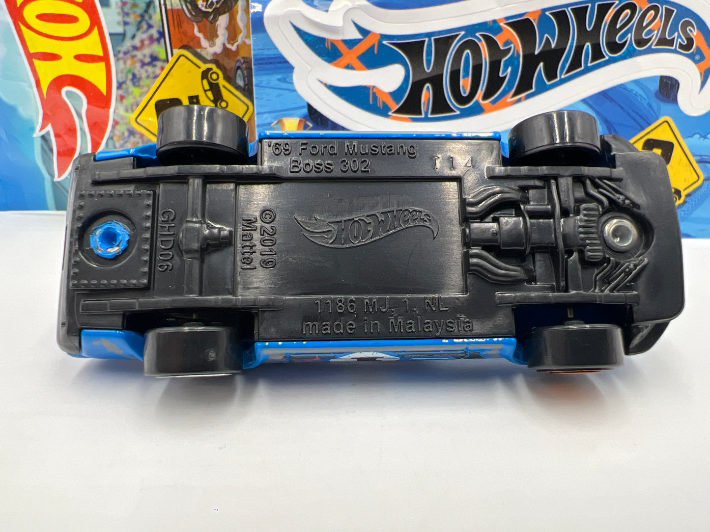 2024 Hot Wheels Mystery Models Series 2 #1 CHASE 69 Ford Mustang Boss 302 Blue