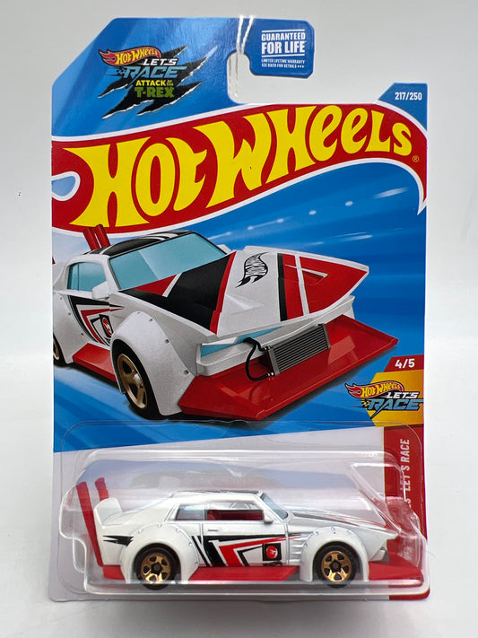 2026 Hot Wheels L Case Treasure Hunt #217 Mad Manga White