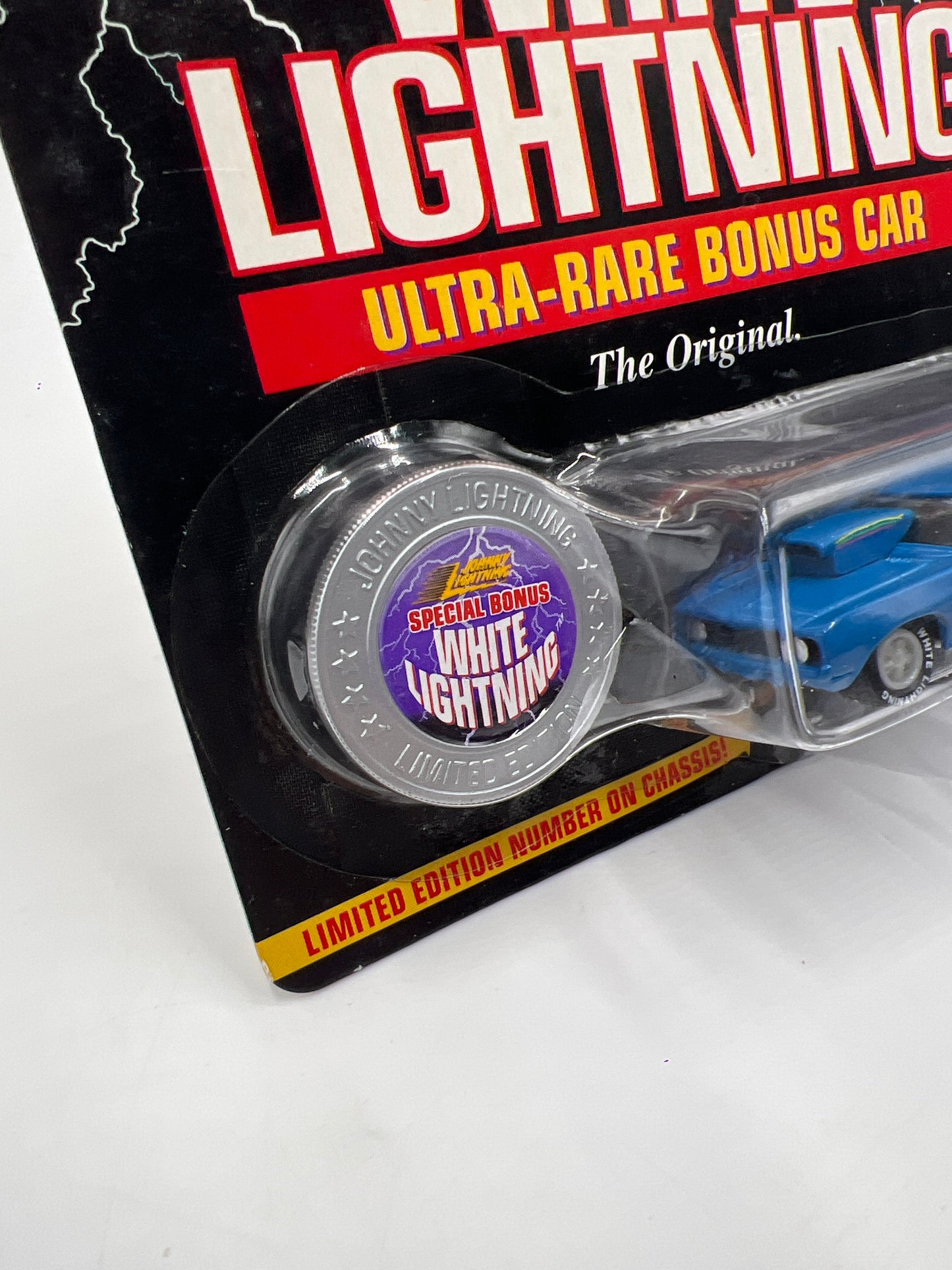 Johnny Lightning White Lightning Chase Hot Rods #287 1969 Pro Street Camaro Blue