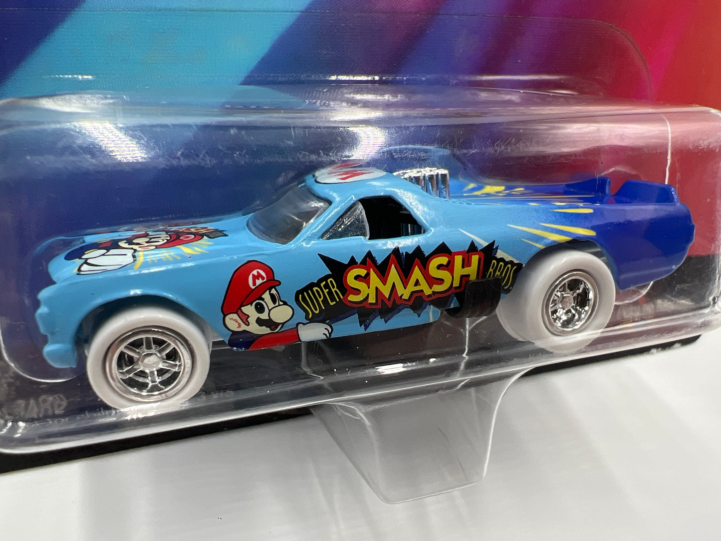 Johnny Lightning White Lightning Chase Team Lightning Nintendo Smash Brothers Trouble Maker Blue