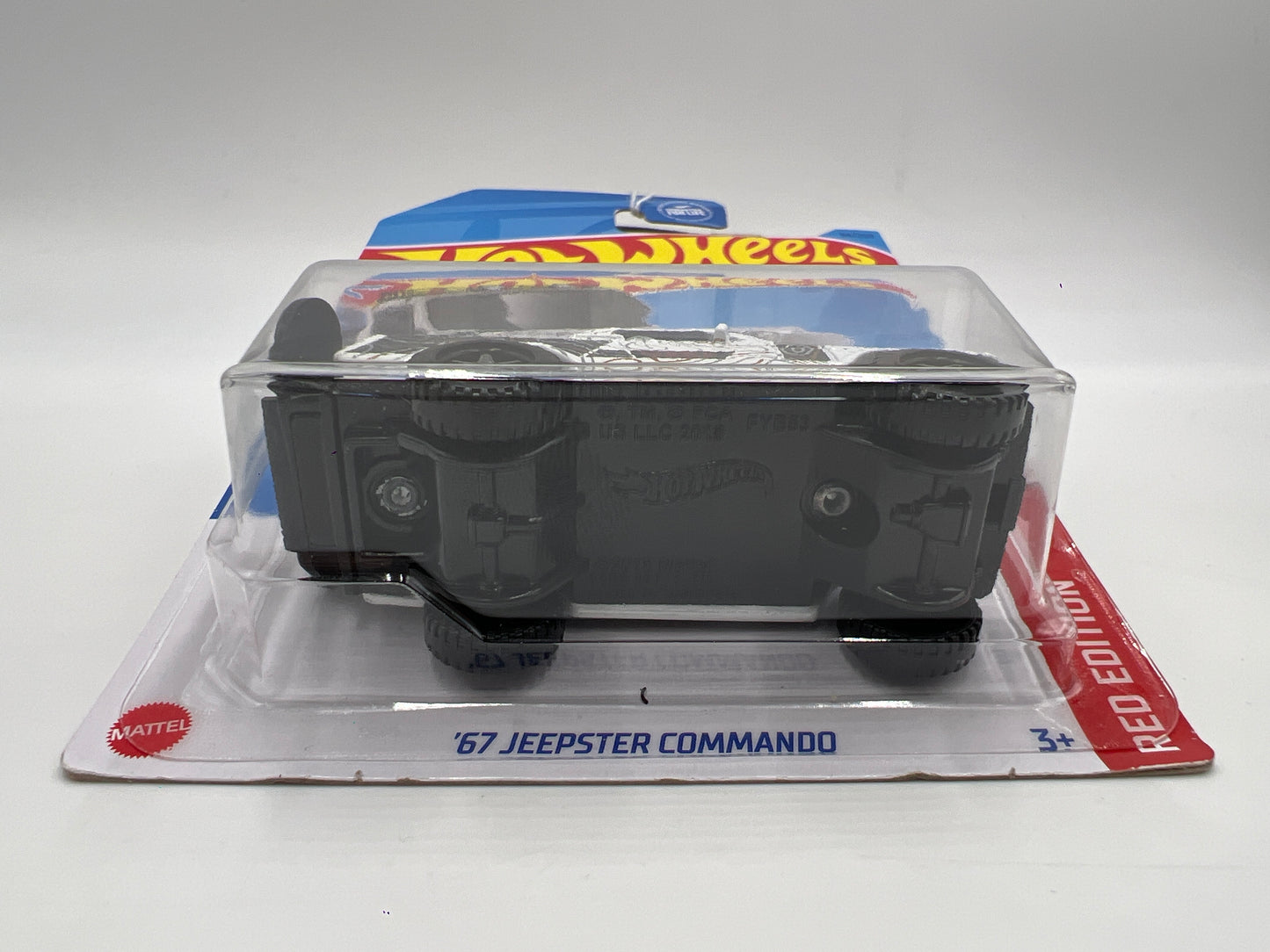 2023 Hot Wheels Target Exclusive Red Edition #94 67 Jeepster Commando White