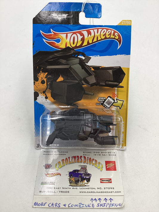 2012 Hot Wheels #27 Blue Windshield The Bat 121C