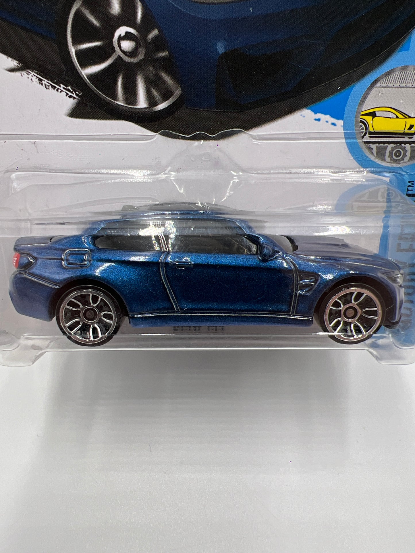 2017 Hot Wheels Factory Fresh #55 BMW M4 Blue 105A