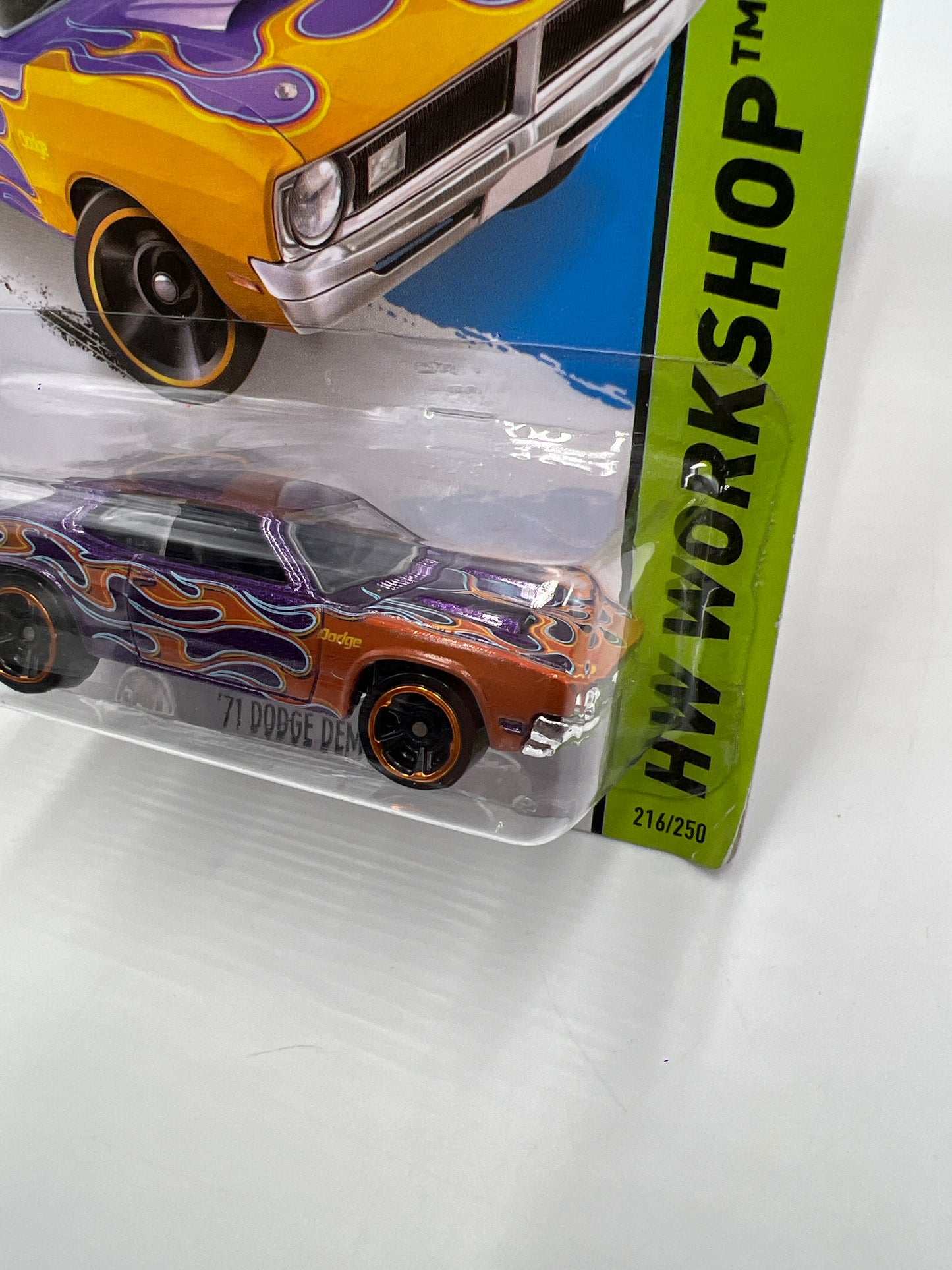 2014 Hot Wheels Workshop #216 71 Dodge Demon Purple 56A