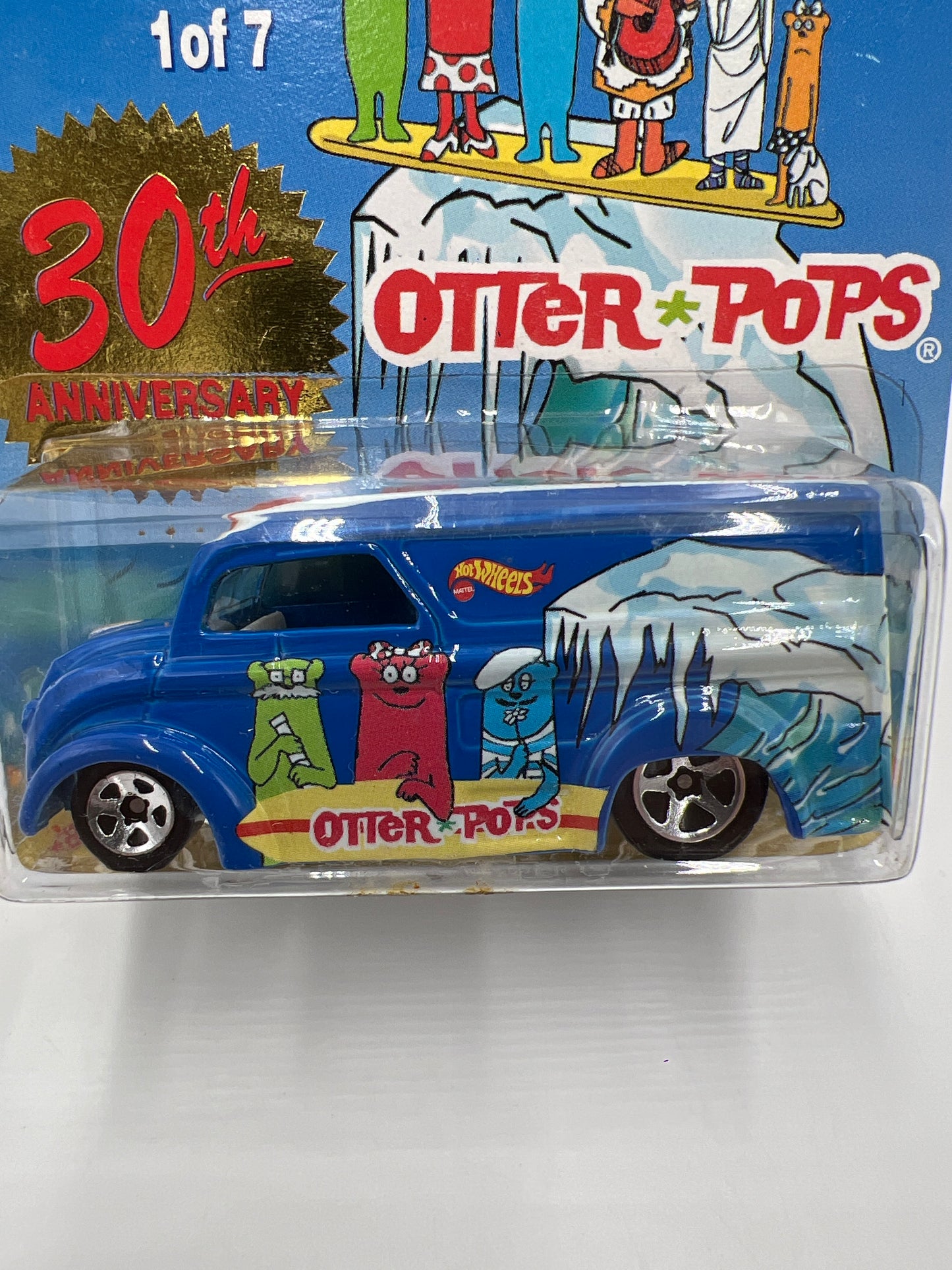 Hot Wheels Special Edition Otter Pops #1 Dairy Delivery Blue