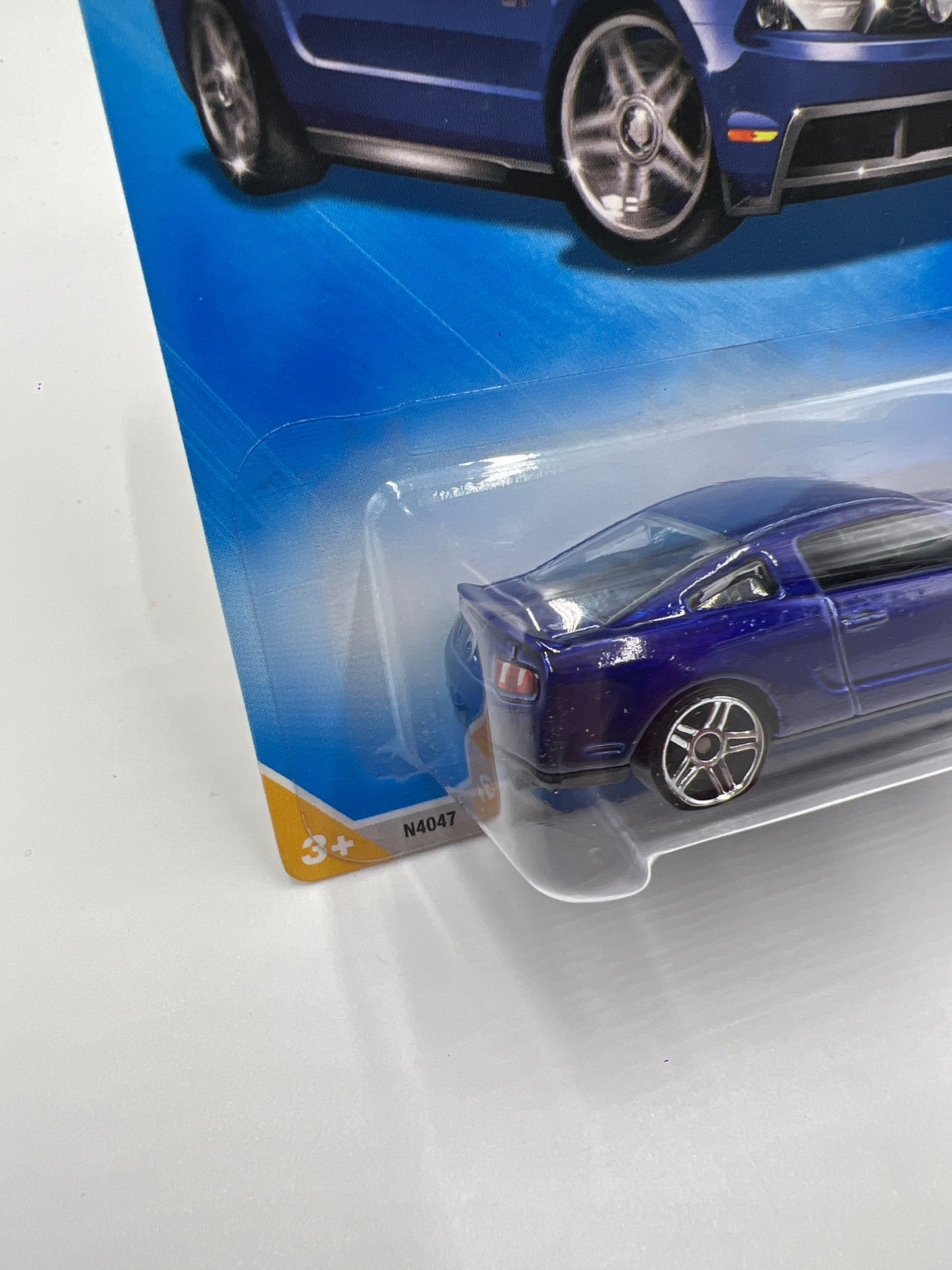 2009 Hot Wheels New Models #41 2010 Ford Mustang GT Blue 24C