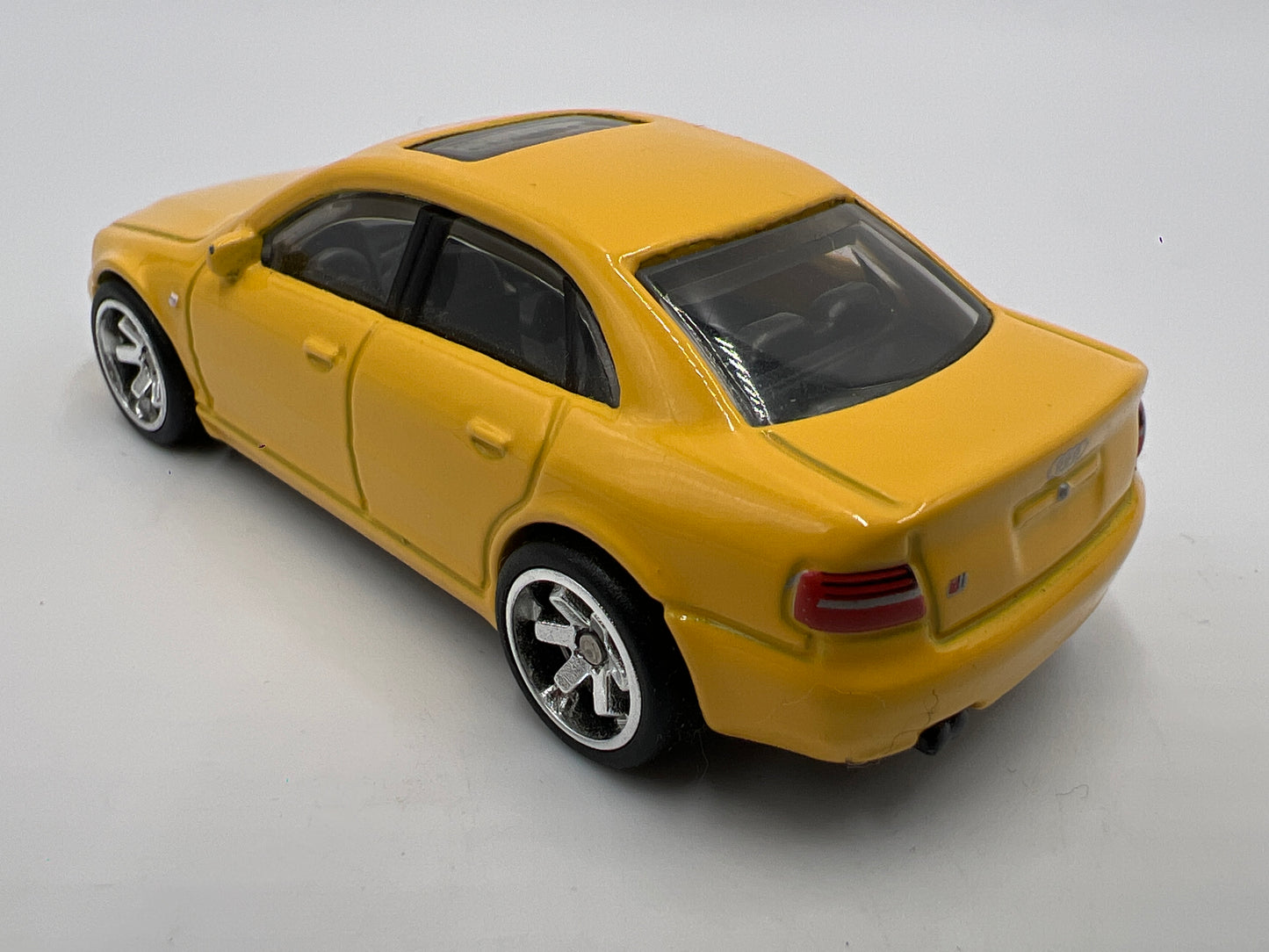 Hot Wheels Premium Deutschland Design Audi S4 Quattro Yellow Loose