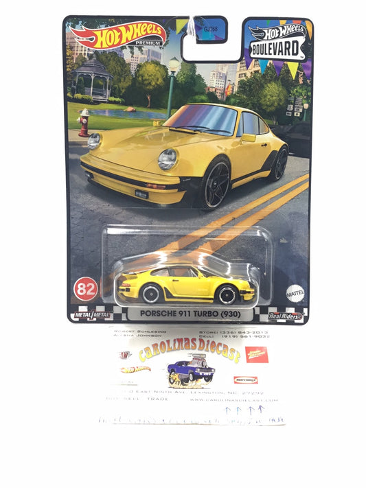 Hot Wheels Boulevard #82 Porsche 911 Turbo (930) D2