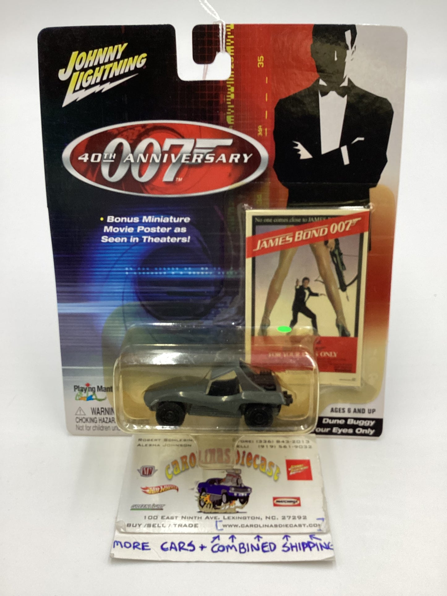 Johnny Lightning 007 40th Anniversary Dune Buggy 232A