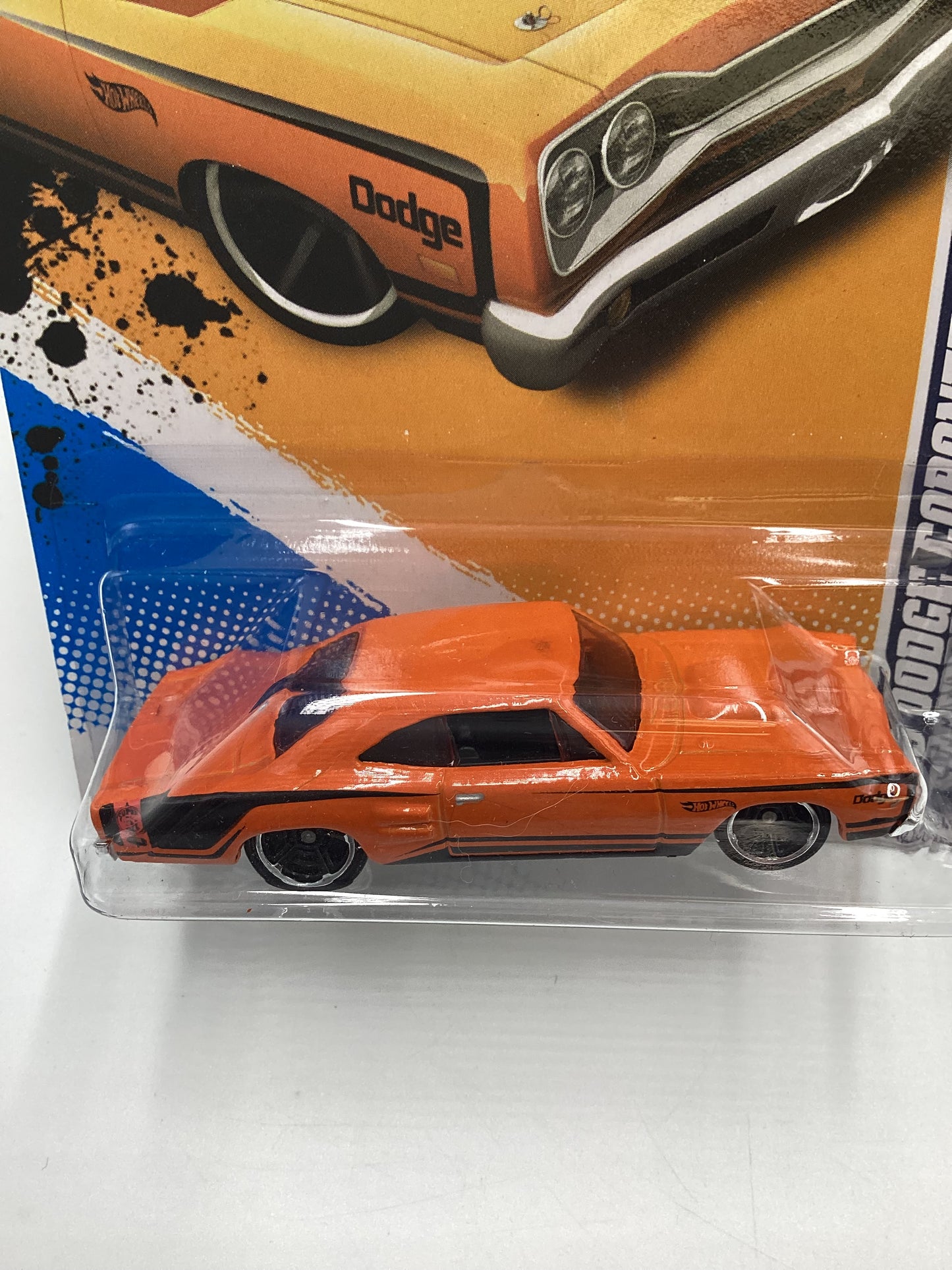 2012 Hot Wheels #84 69 Dodge Coronet Super Bee Orange Pink Window Variation SR