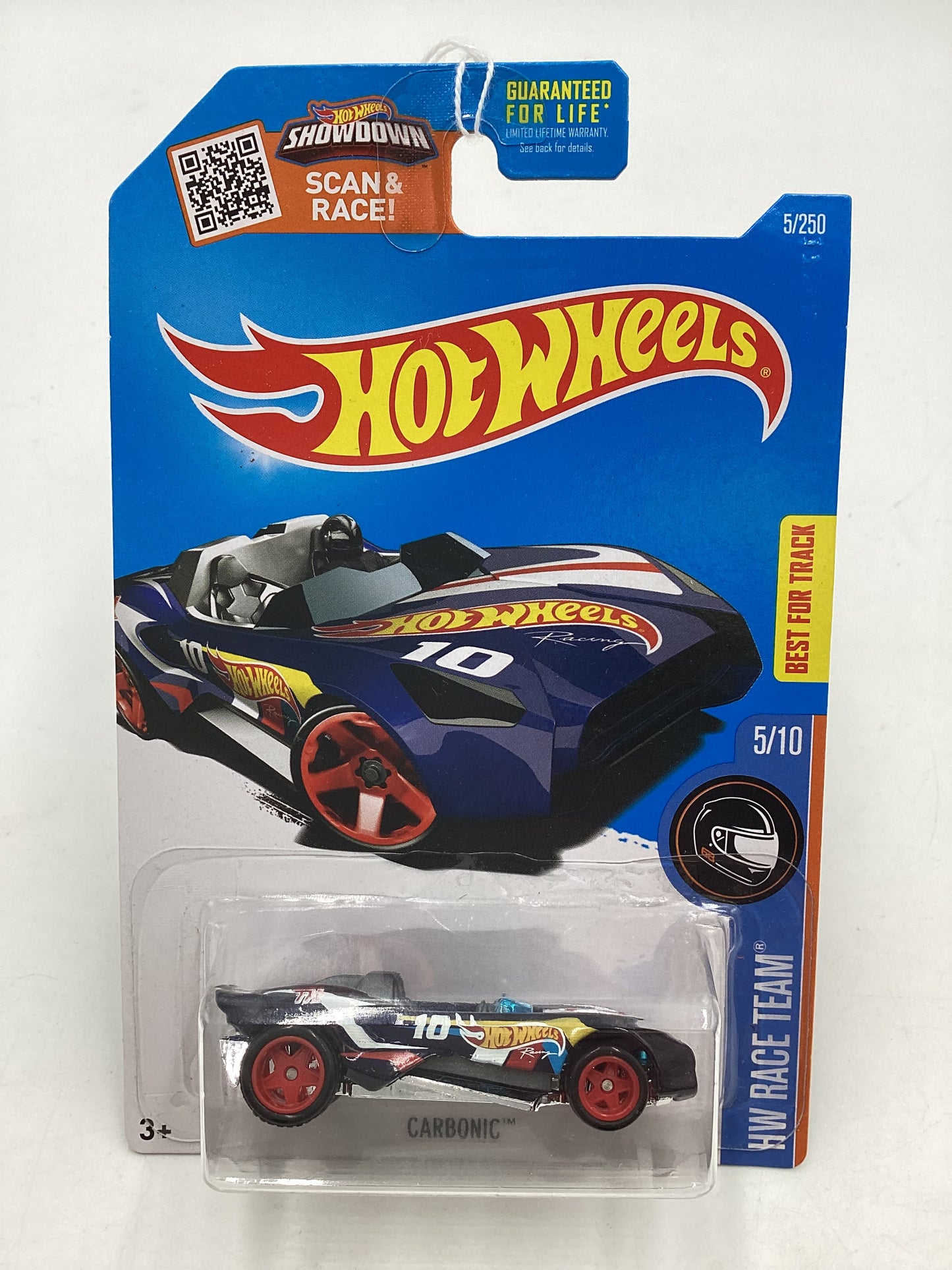 2016 Hot Wheels Super treasure hunt STH #5 Carbonic W/Protector