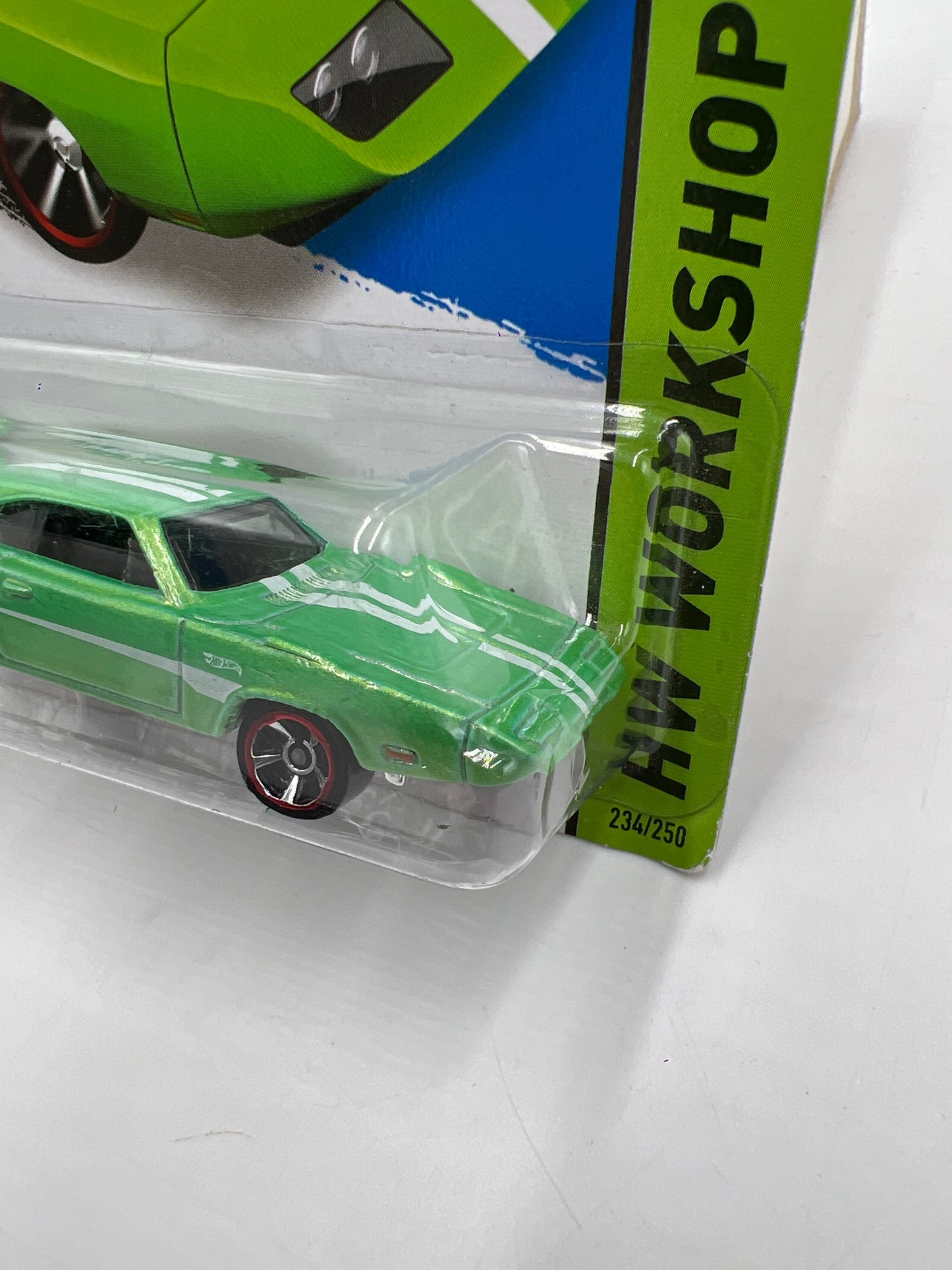 2014 Hot Wheels Workshop #234 69 Dodge Charger Daytona Green 40C