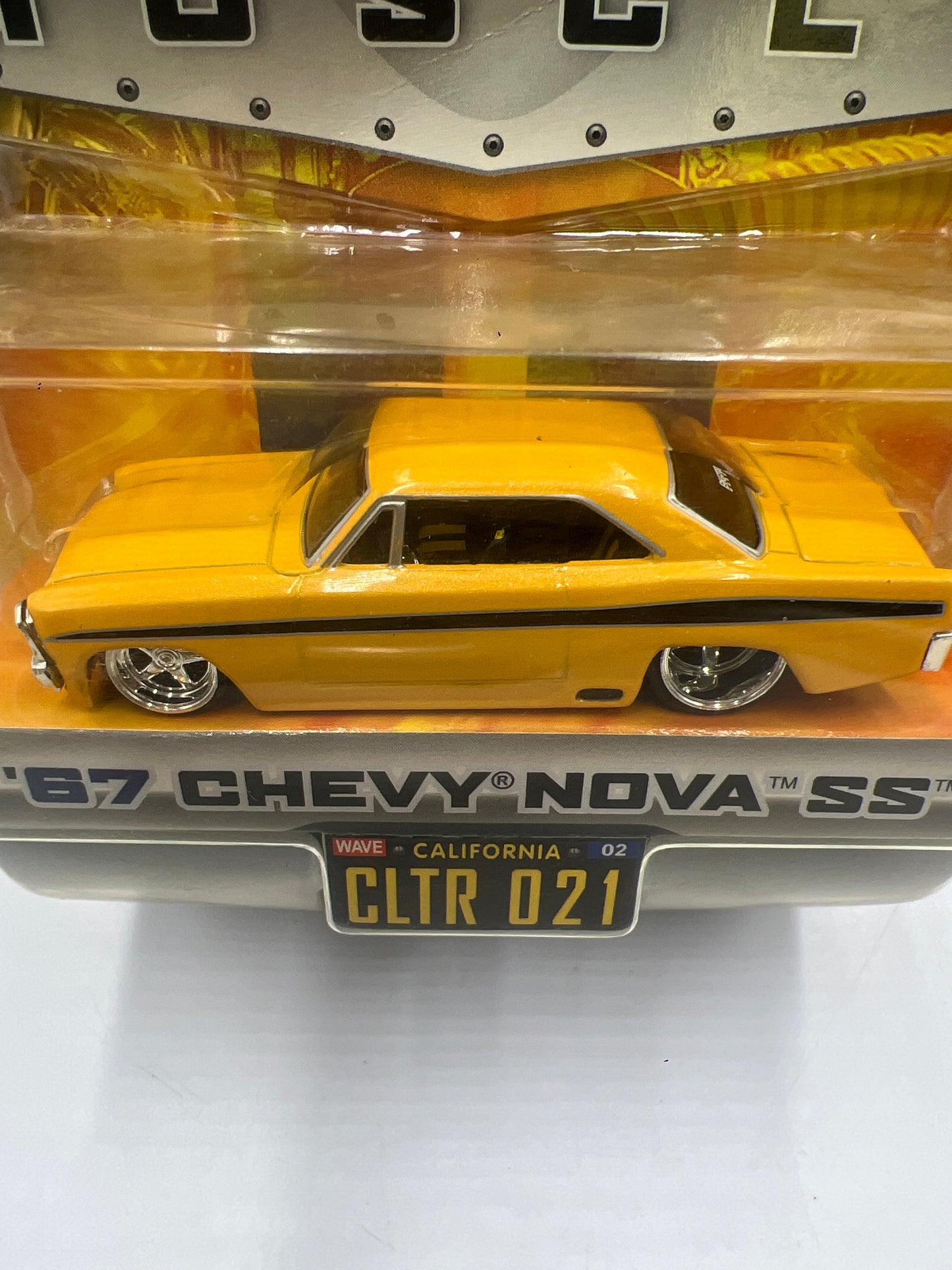 Jada Dub City Big Time Muscle 67 Chevy Nova SS Yellow 185A