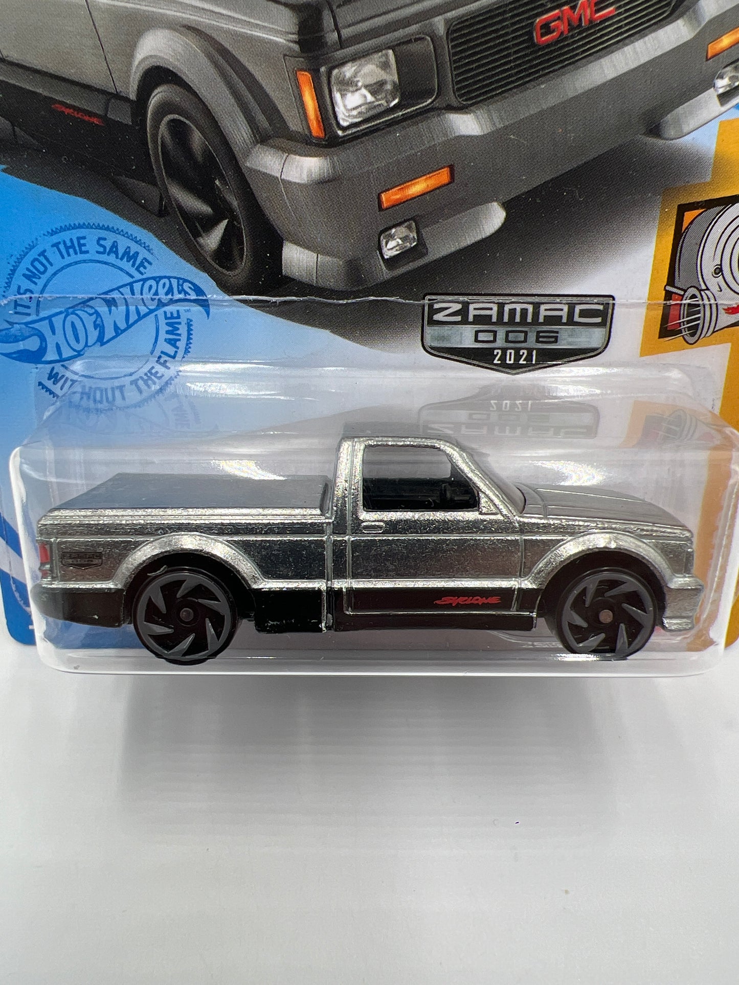 2021 Hot Wheels Walmart Exclusive Zamac 6 #92 91 GMC Syclone W/Protector