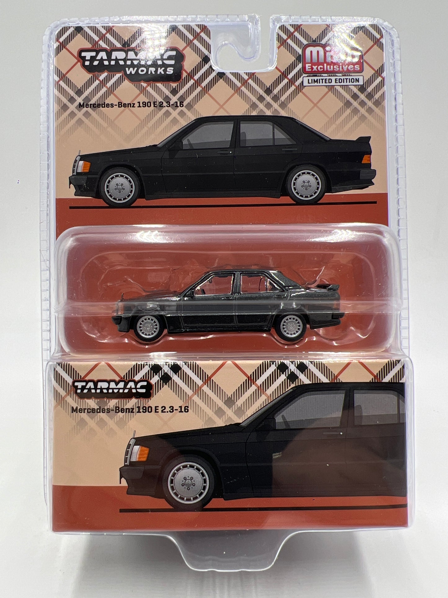 Tarmac Works Mijo Exclusives Mercedes-Benz 190 E 2.3-16 #47 240H