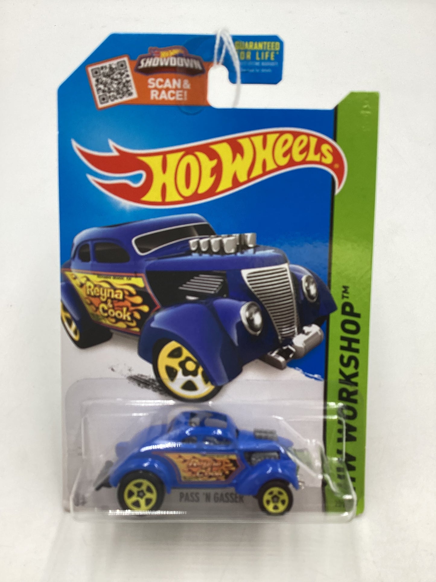 2015 Hot wheels #209 Blue Pass N Gasser 67B