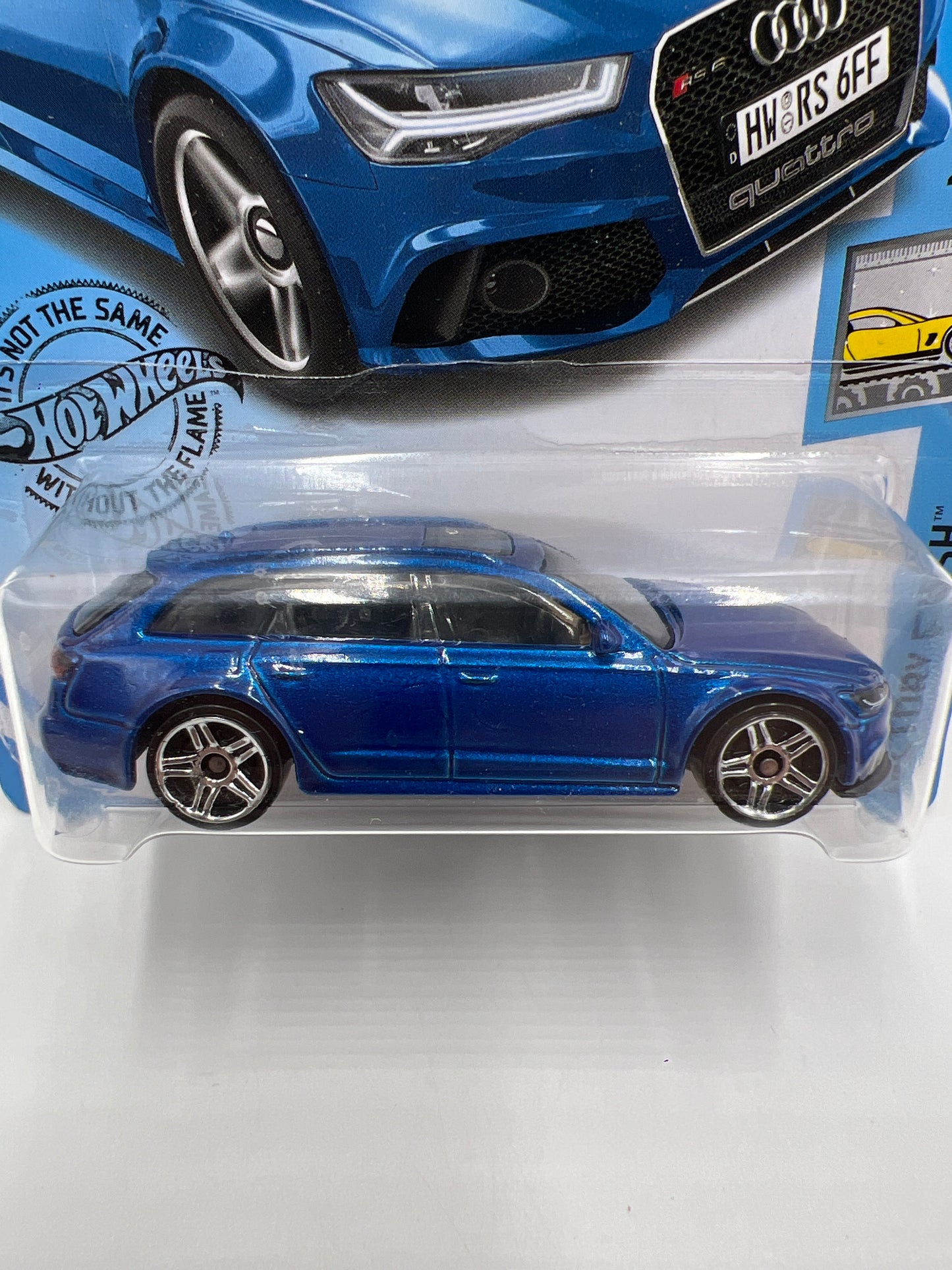 2019 Hot Wheels Factory Fresh #214 17 Audi RS 6 Avant Blue 109C
