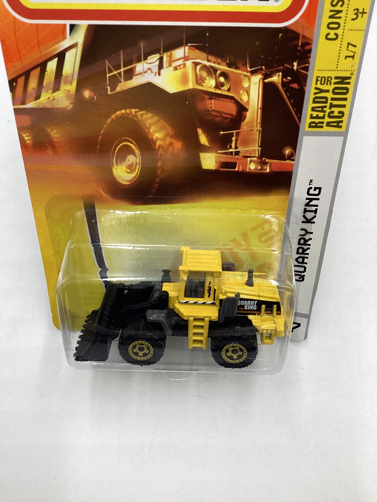 Matchbox Construction #57 Quarry King Yellow 206F