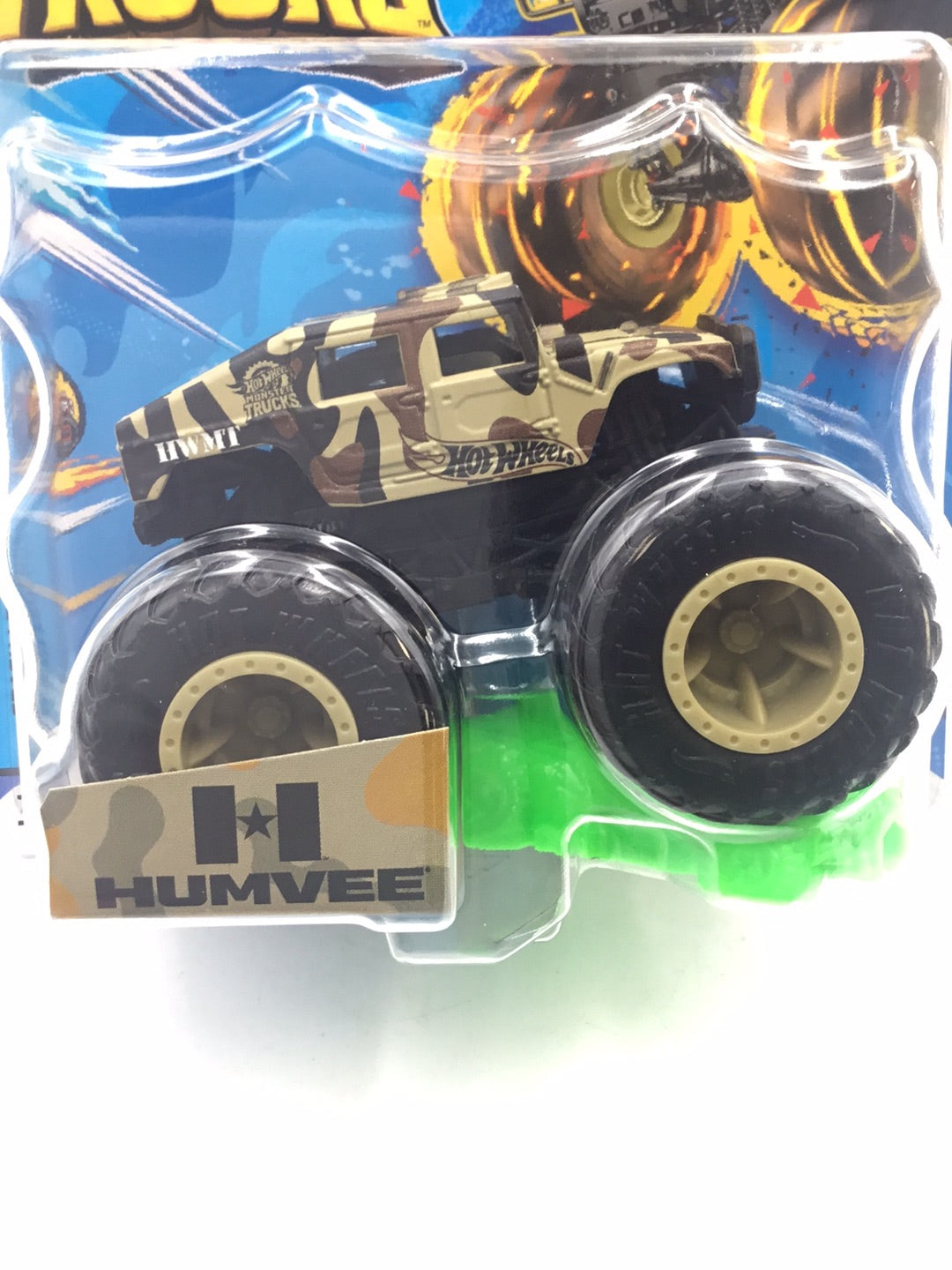 2023 Hot wheels Monster Trucks Humvee 4/5 133E