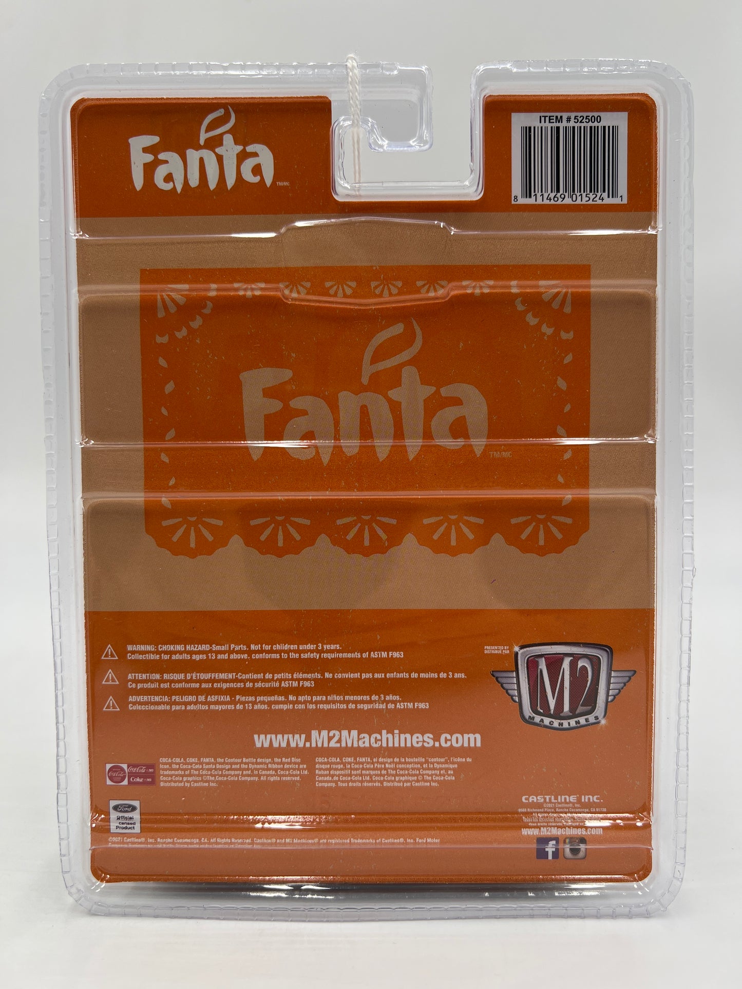 M2 Machines Fanta CHASE 1970 Ford F-100 Custom 4x4 MX01