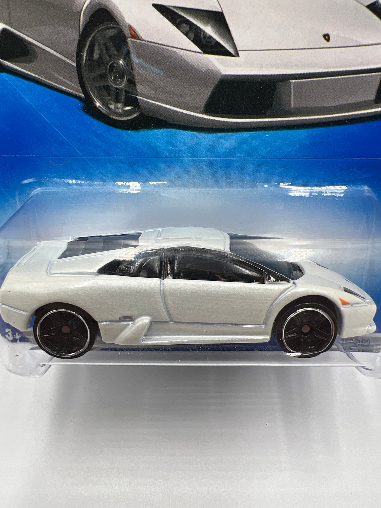 2009 Hot Wheels Dream Garage #150 Lamborghini Murcielago White (SR)