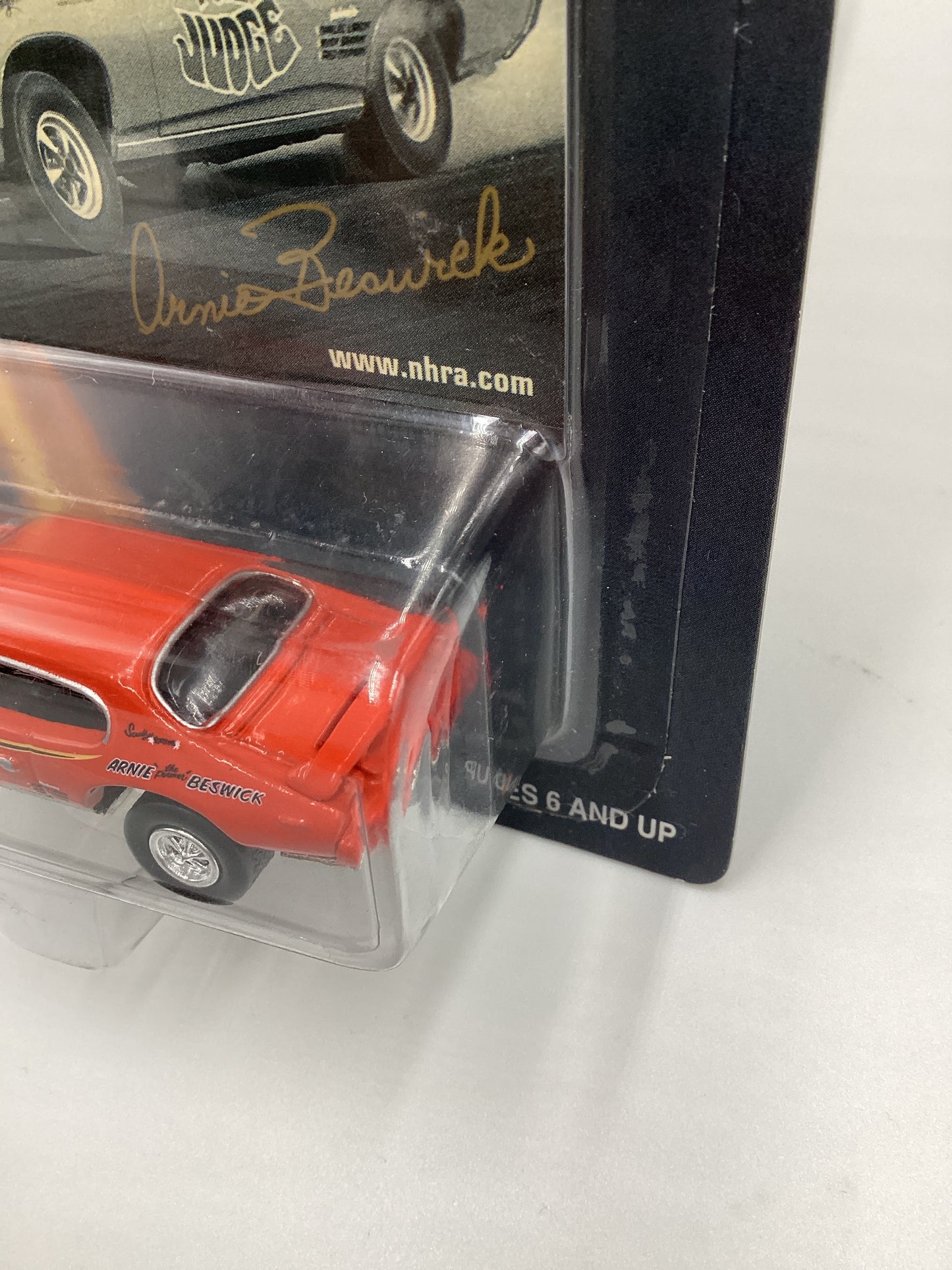 Johnny Lightning Racing Machines Arnie Beswick 1969 Super Stock Orange 222H