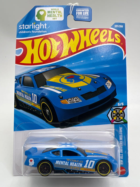 2026 Hot Wheels N Case #237 Circle Tracker Blue World Mental Health Day