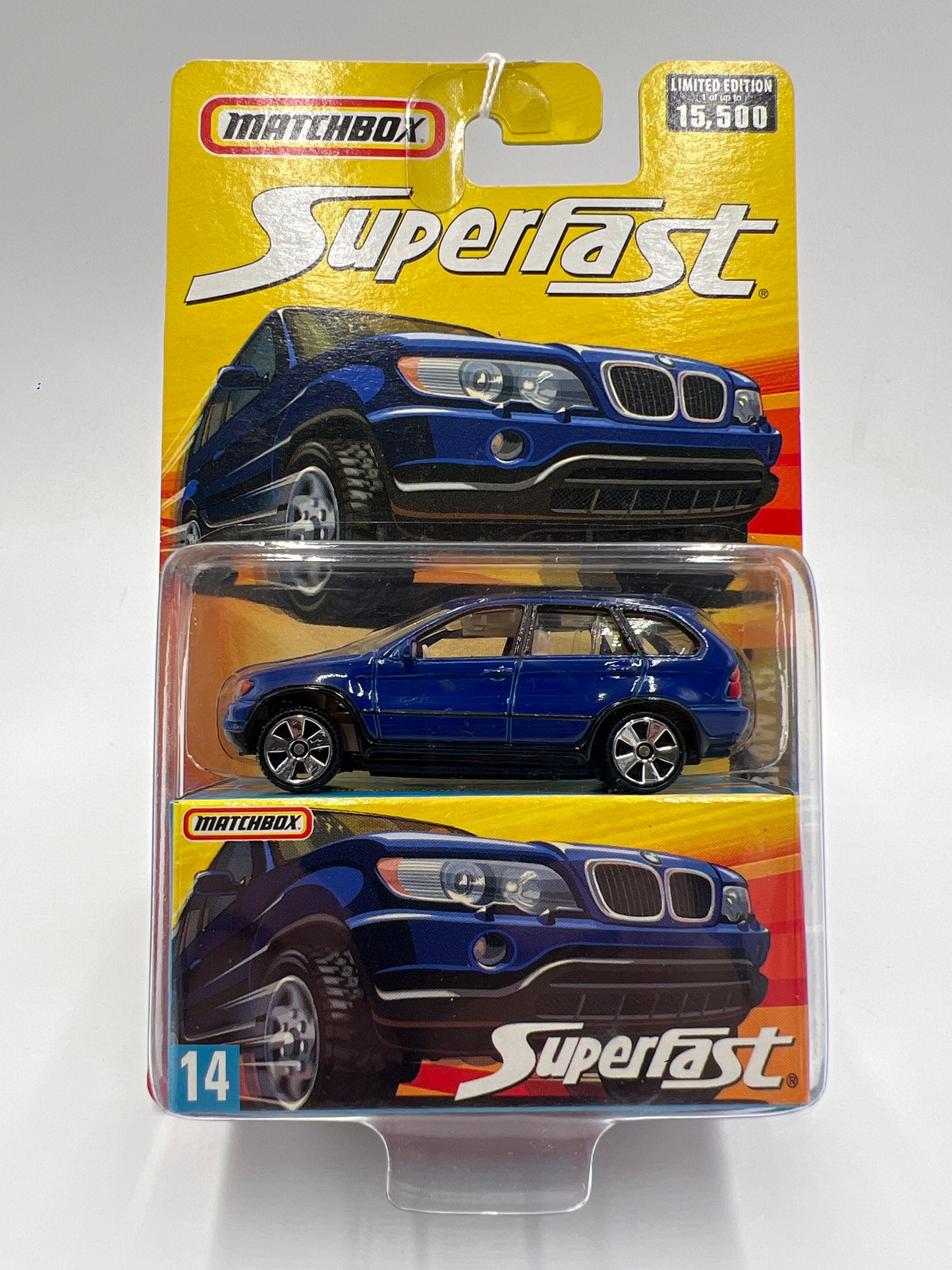 Matchbox Superfast #14 BMW X5 Blue