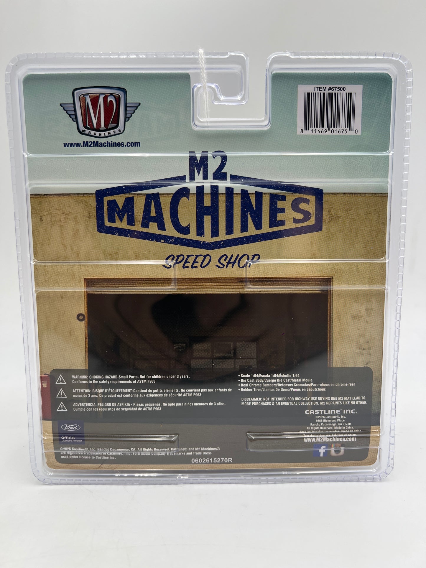 M2 Machines Diorama R22 1932 Ford Roadster Light Blue