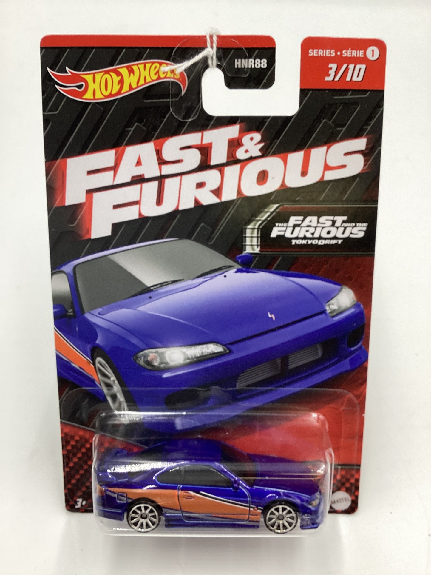 2023 Hot Wheels Fast and Furious Series 1 #3 Nissan Silvia (S15) Blue 71B