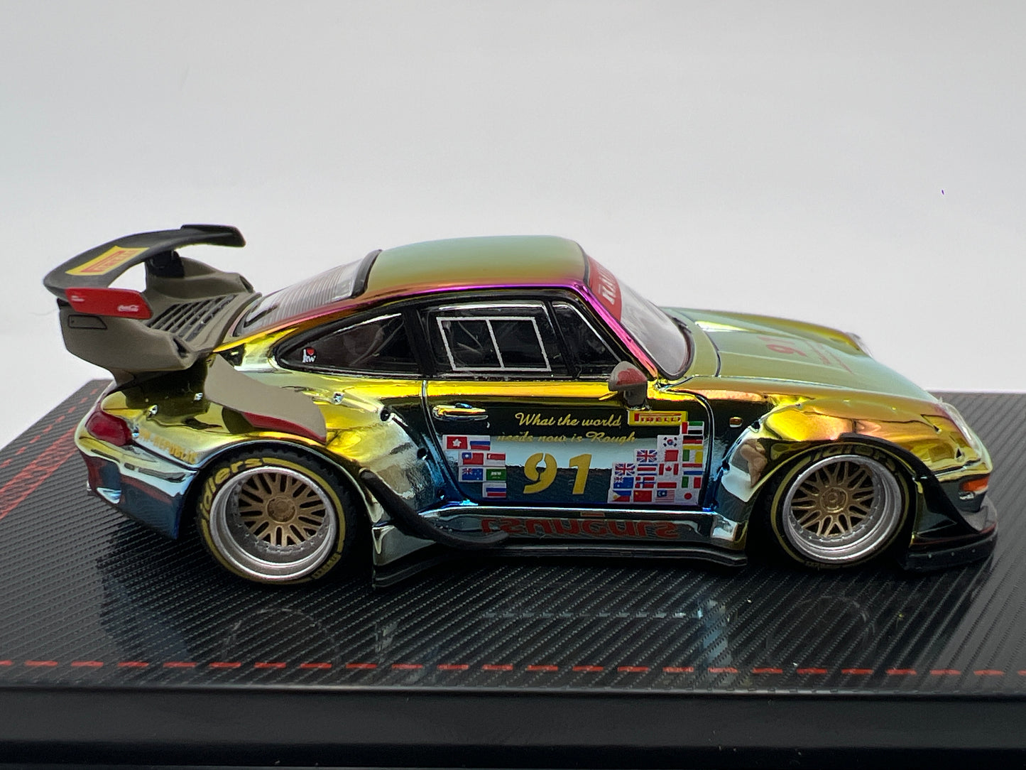 Ignition Model 1:64 CHASE VIP/000 Porsche RWB 993 Chameleon Chrome VHTF