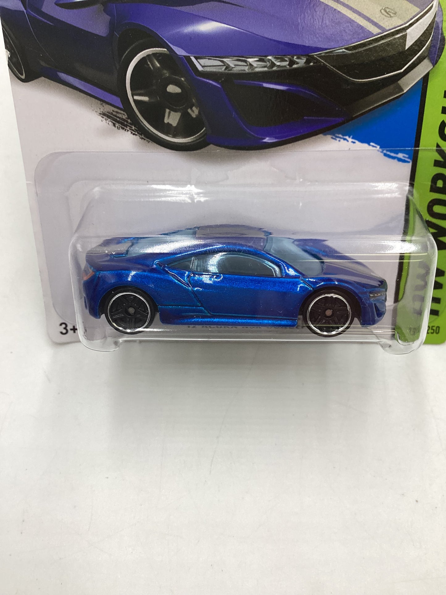 2015 Hot wheels Workshop #191 12 Acura NSX Concept Blue 108C