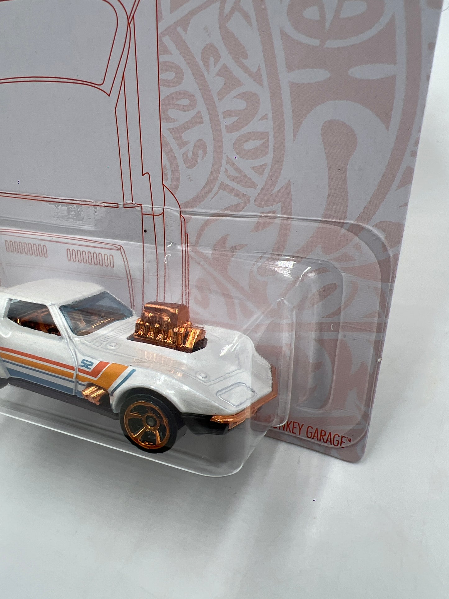 Hot Wheels 52nd Anniversary #5 55 68 Corvette Gas Monkey Garage 152A