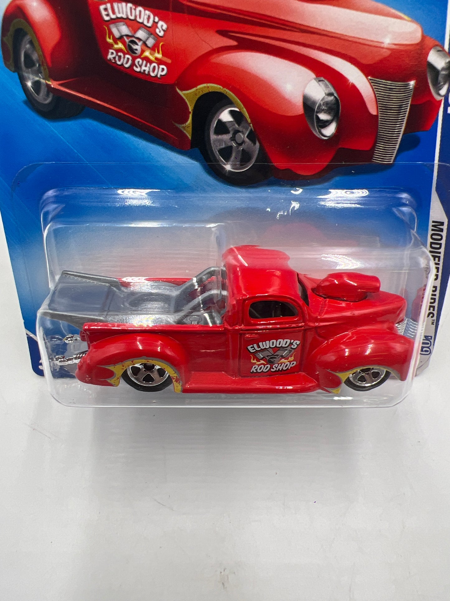 2009 Hot Wheels Modified Rides #164 40 Ford Pickup Red 33F