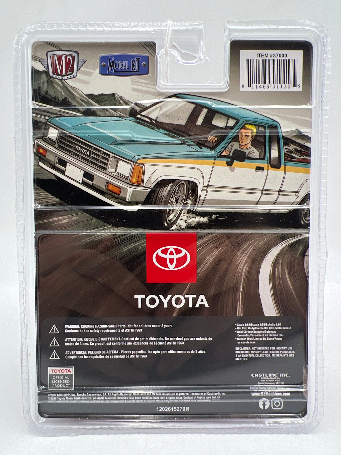 M2 Machines Model Kits R88 1985 Toyota Truck