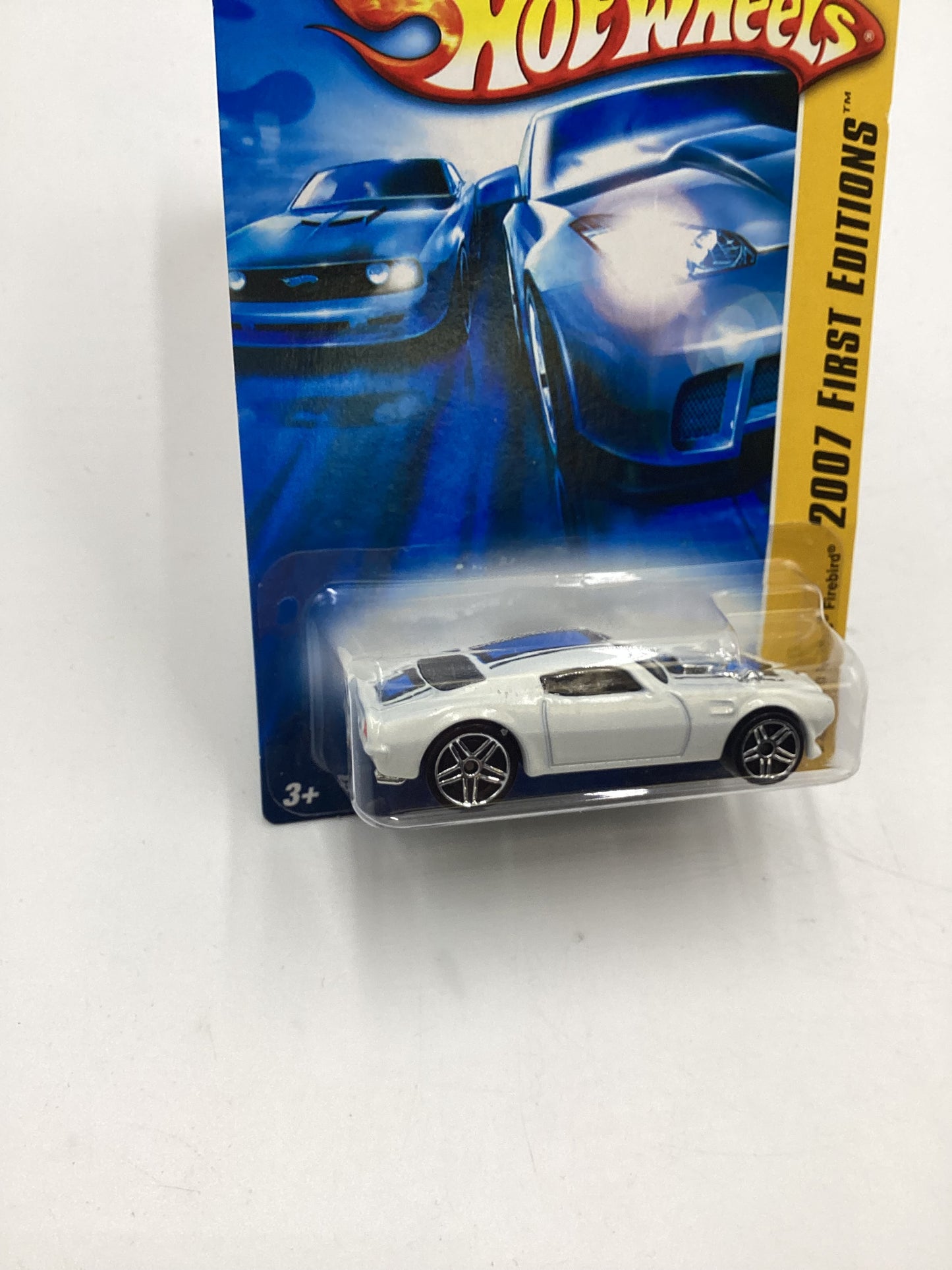 2007 Hot Wheels New Models #16 70 Pontiac Firebird White 57H