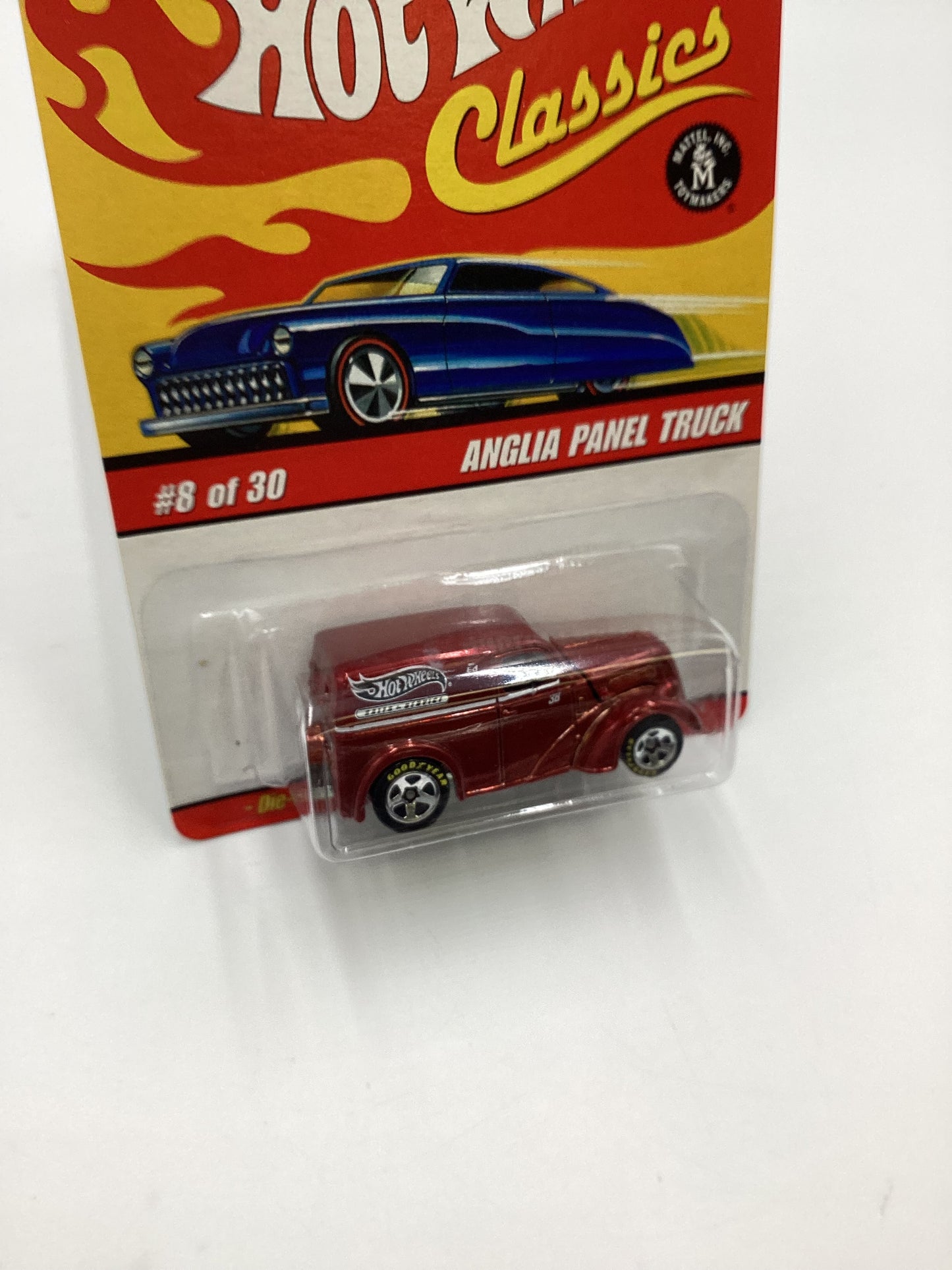 Hot wheels Classics Series 2 #8 Anglia Panel Truck Red SR