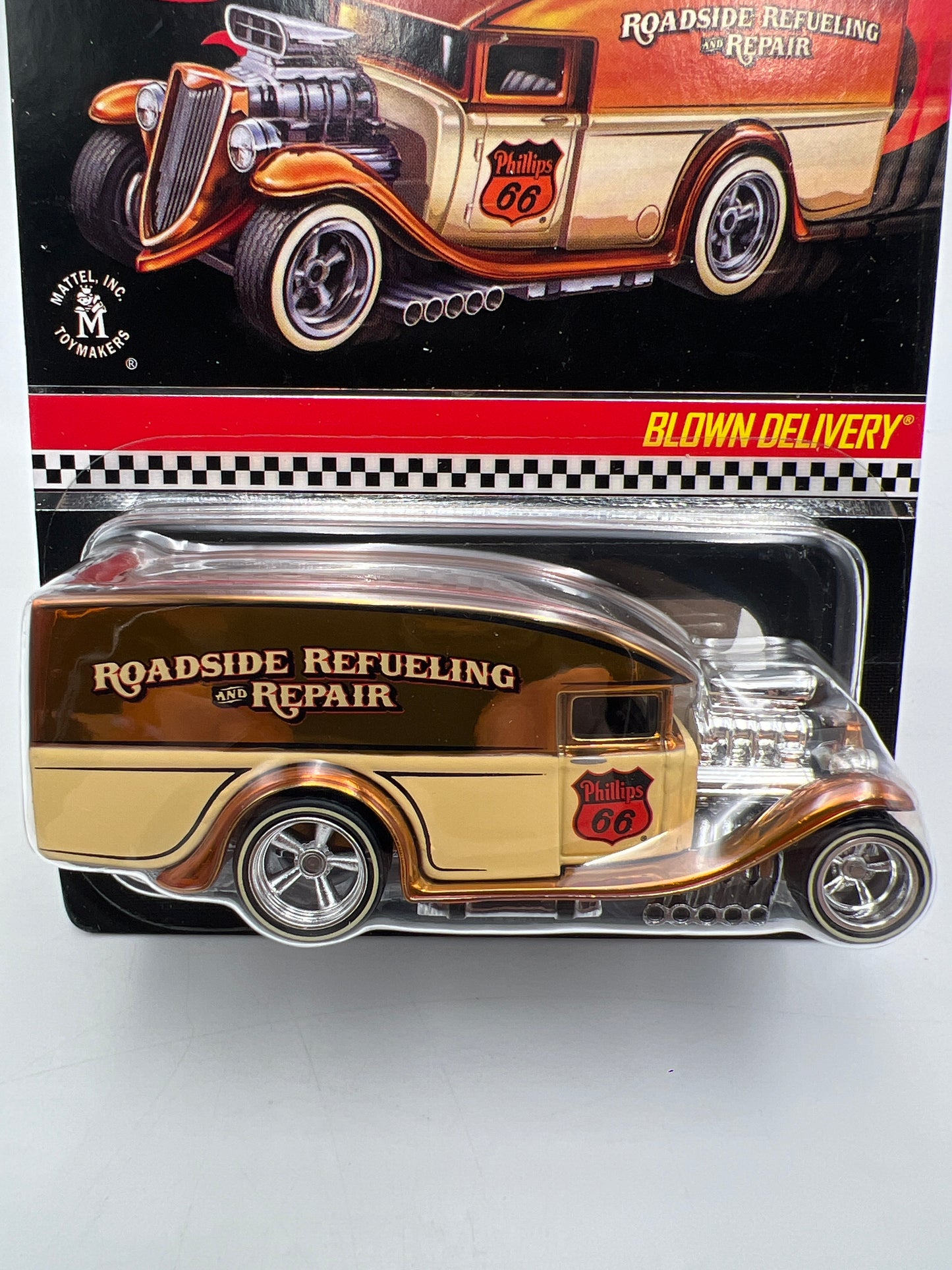Hot Wheels RLC 3127/8000 Blown Delivery Orange W/Protector
