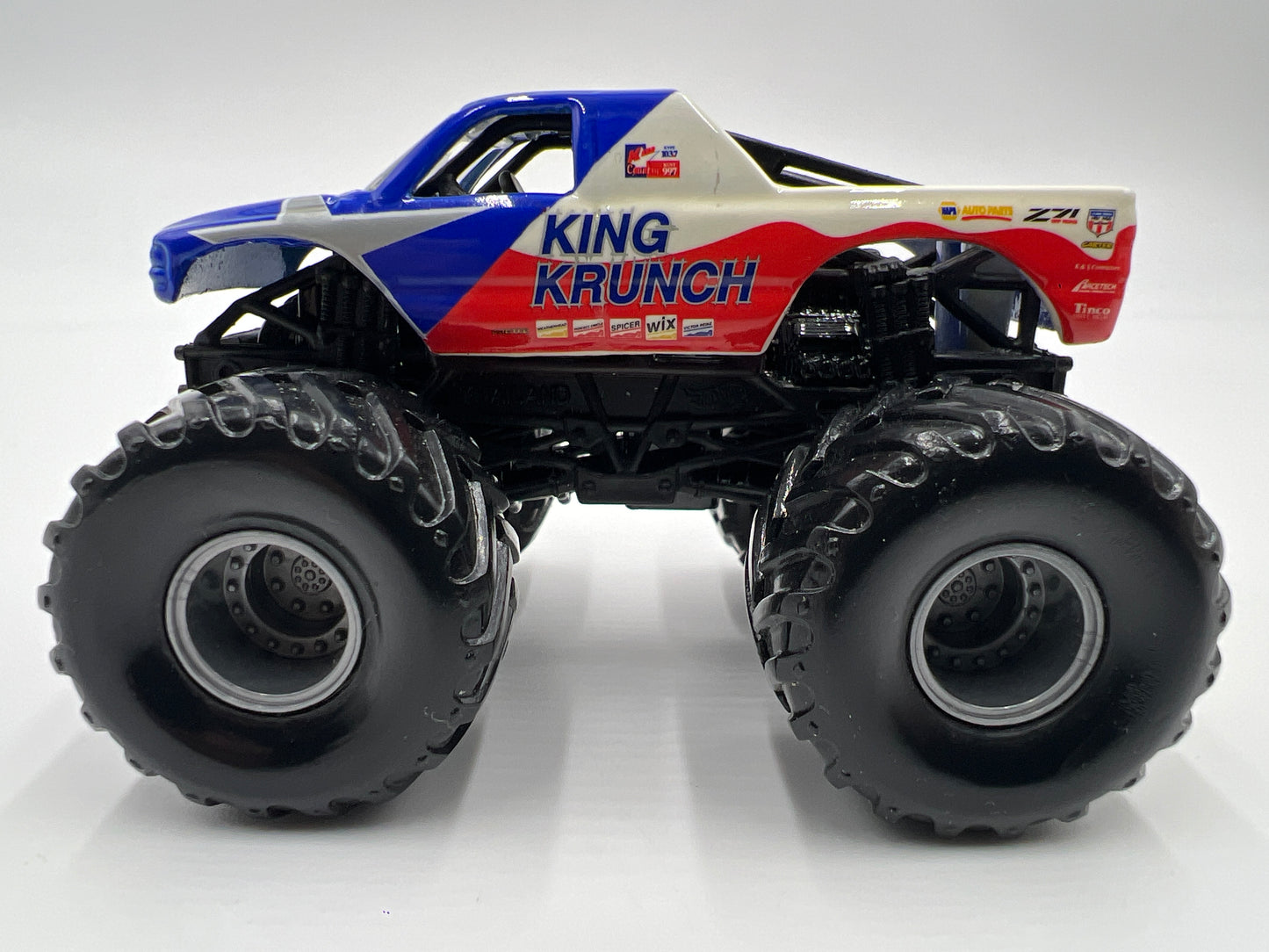 Hot Wheels 1:64 Monster Jam Small Wheel/Metal Base King Krunch Loose