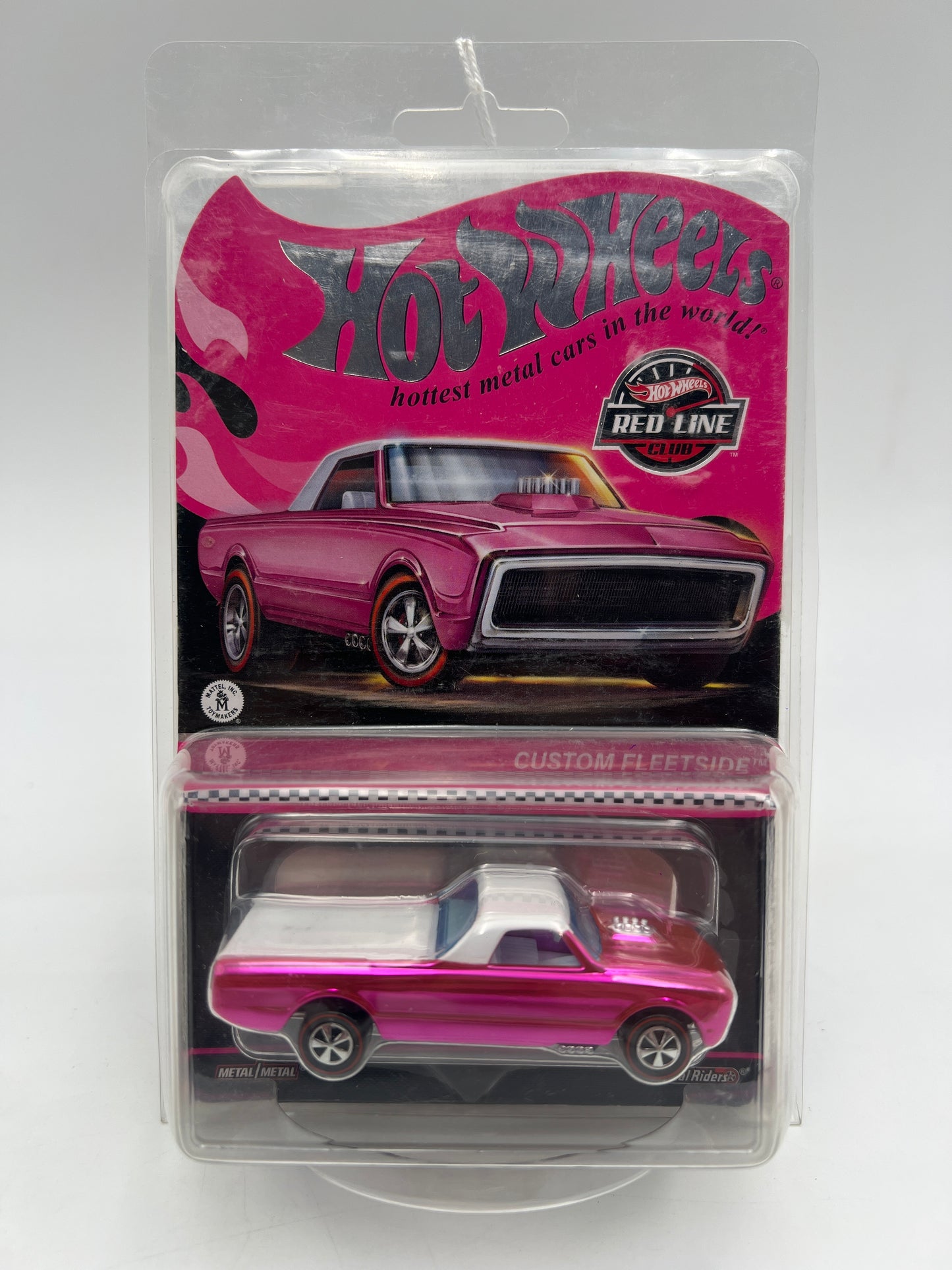 2022 Hot Wheels RLC Club Exclusive Custom Fleetside Pink W/Protector