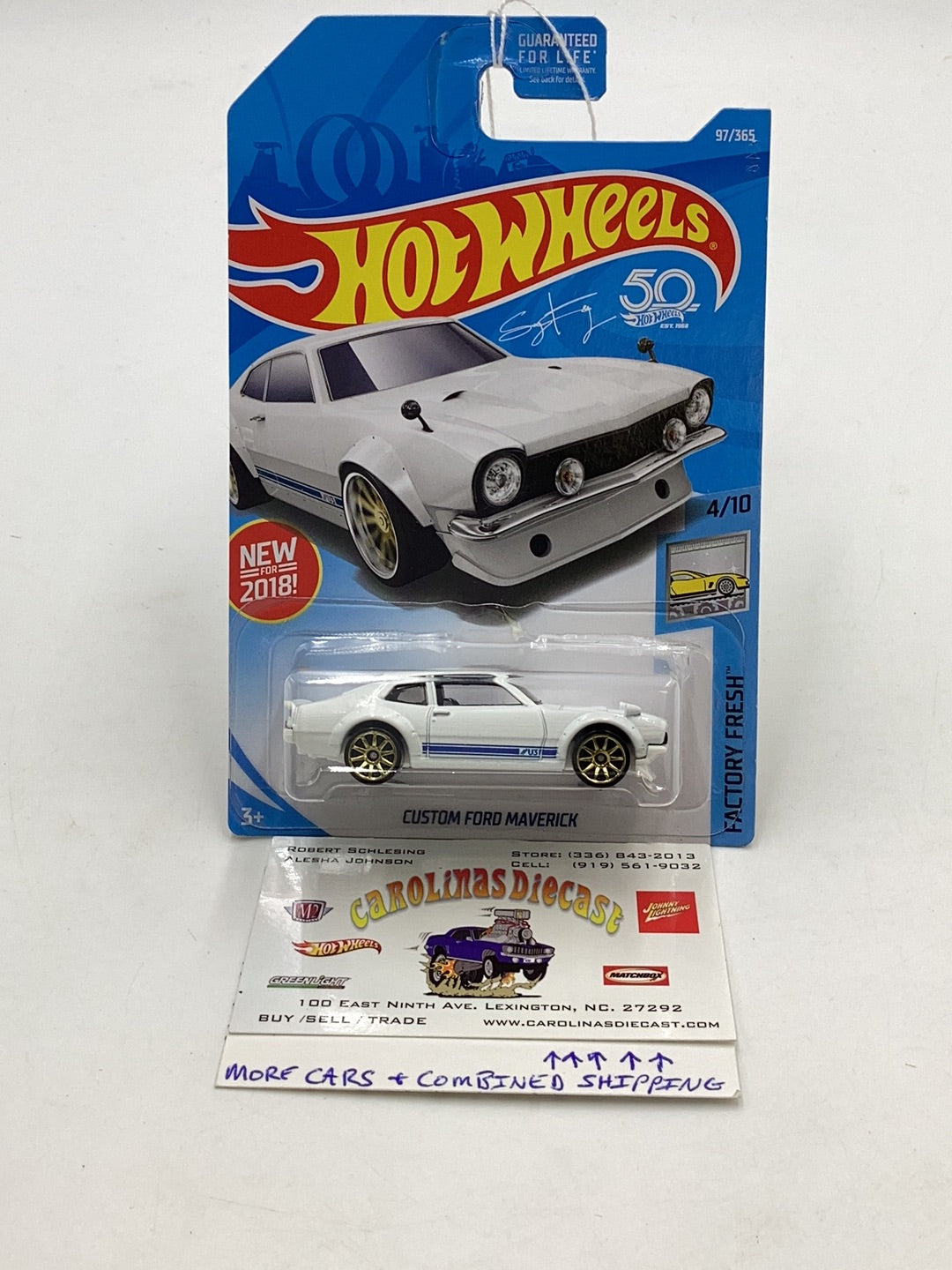 2018 Hot wheels #97 Custom Ford Maverick 34D