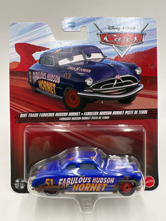 Disney Pixar Cars Dirt Track Fabulous Hudson Hornet