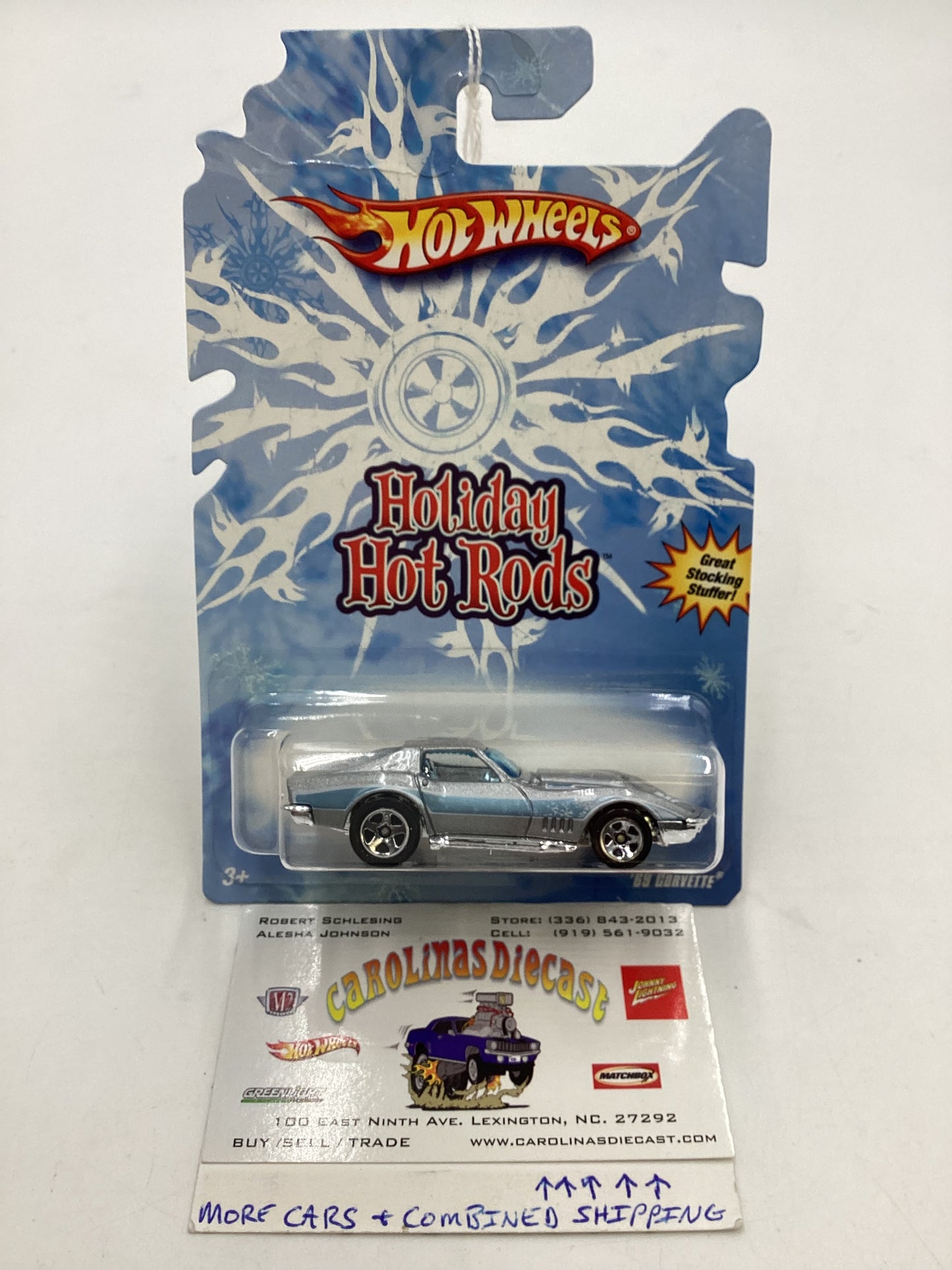 Hot wheels Holiday Hot rods 69 Corvette 156E