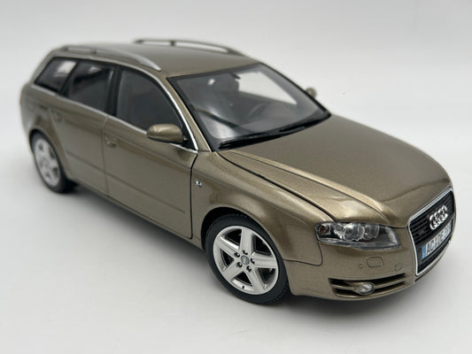 Minichamps 1:18 Scale 2005 Audi A4 Avant Beige Metallic Exceptional Detail W/Box See Desc