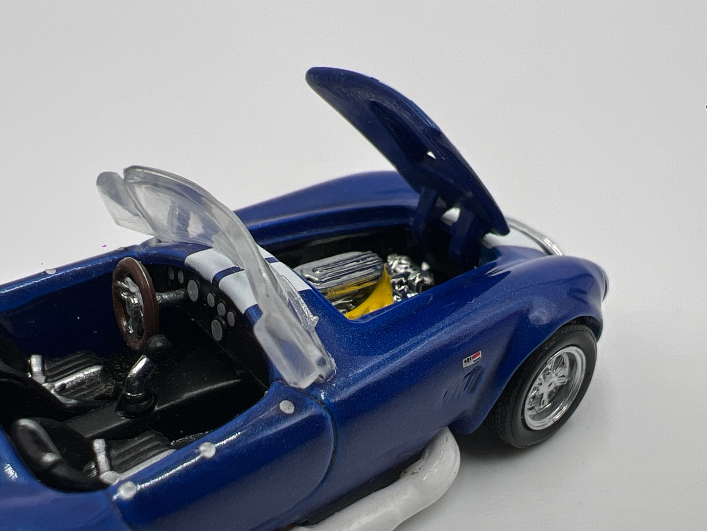 Hot Wheels 1/64 Premium Legends The Jay Leno Collection Shelby Cobra Replica Blue Loose
