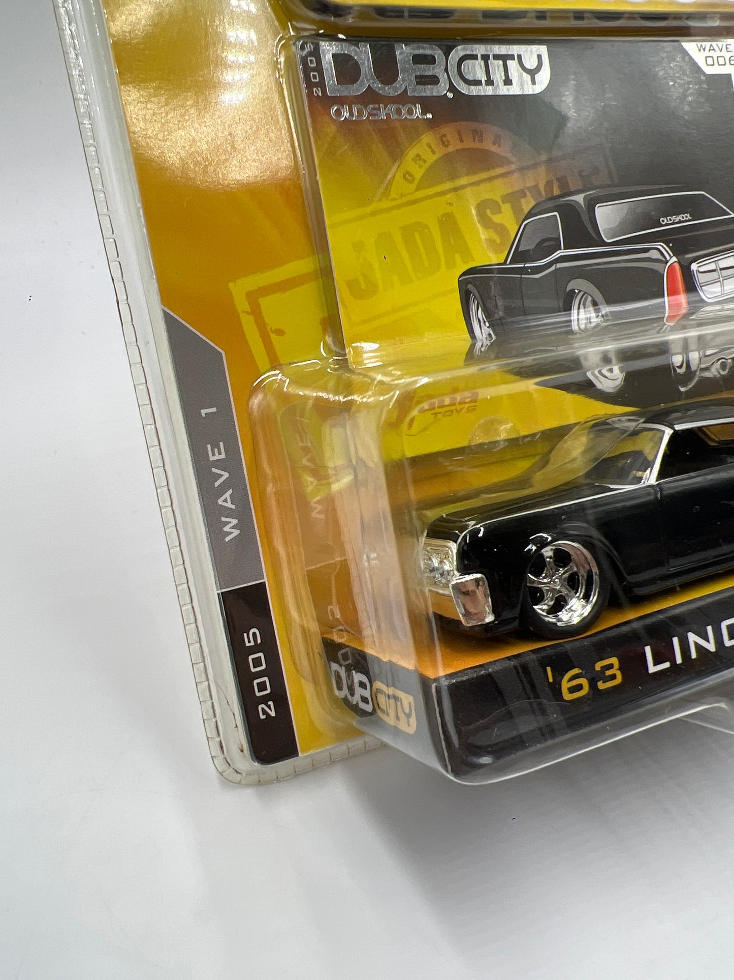 Jada Toys Dub City Old Skool Wave 1 #6 63 Lincoln Black SR