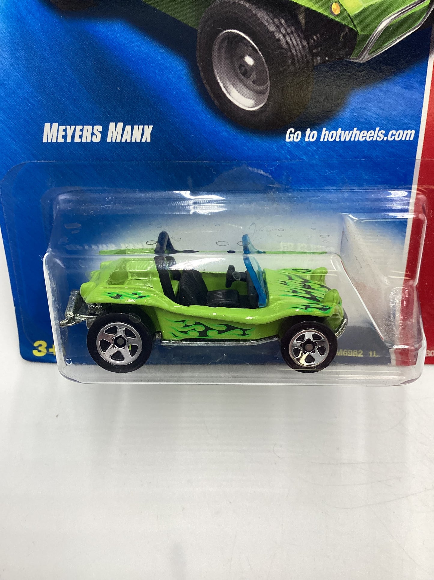 2008 Hot Wheels Web Trading Cars #80 Meyers Manx Light Green