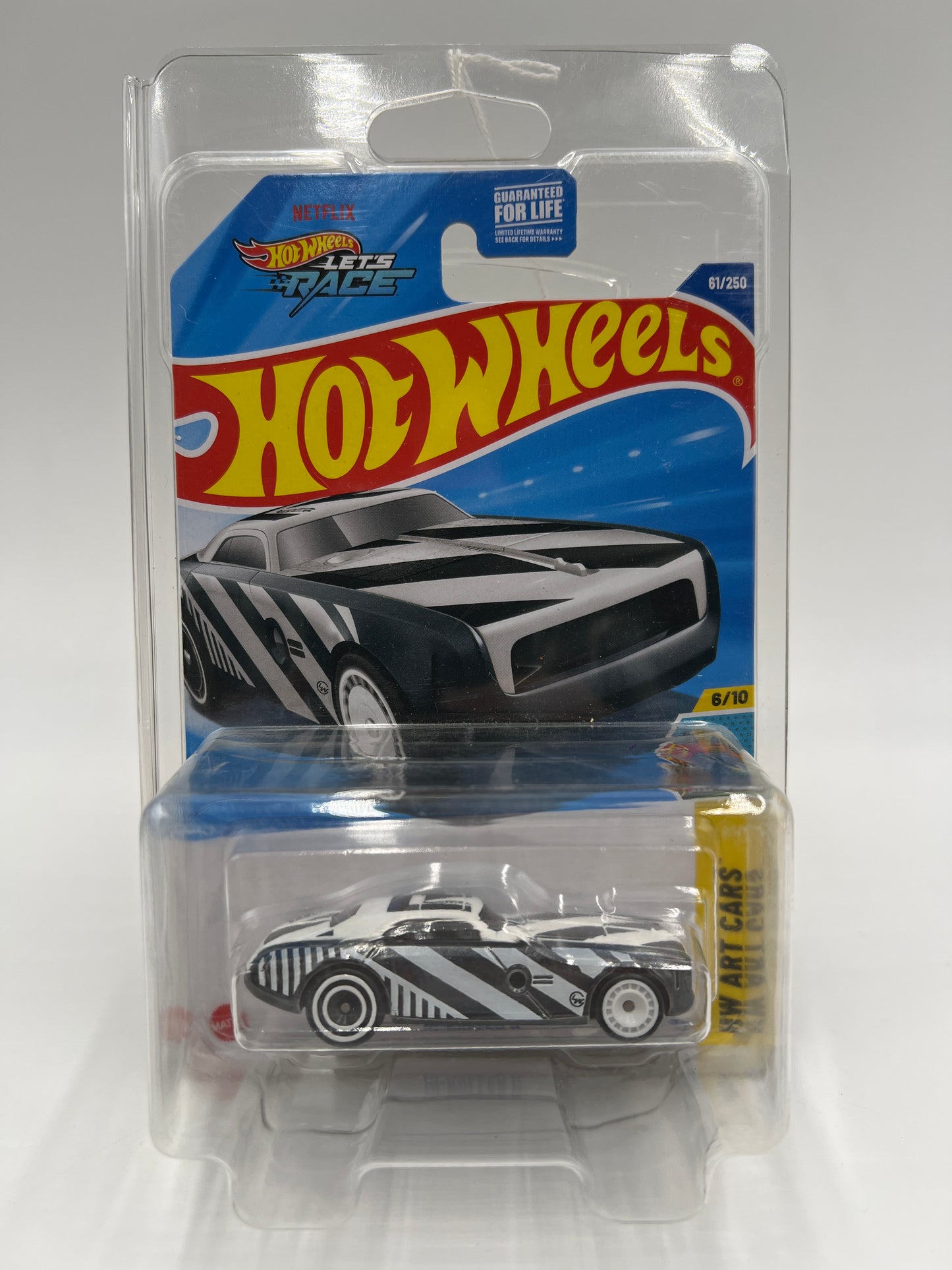 2025 Hot Wheels C Case Super Treasure Hunt #61 Hi-Roller II Black/White W/Protector